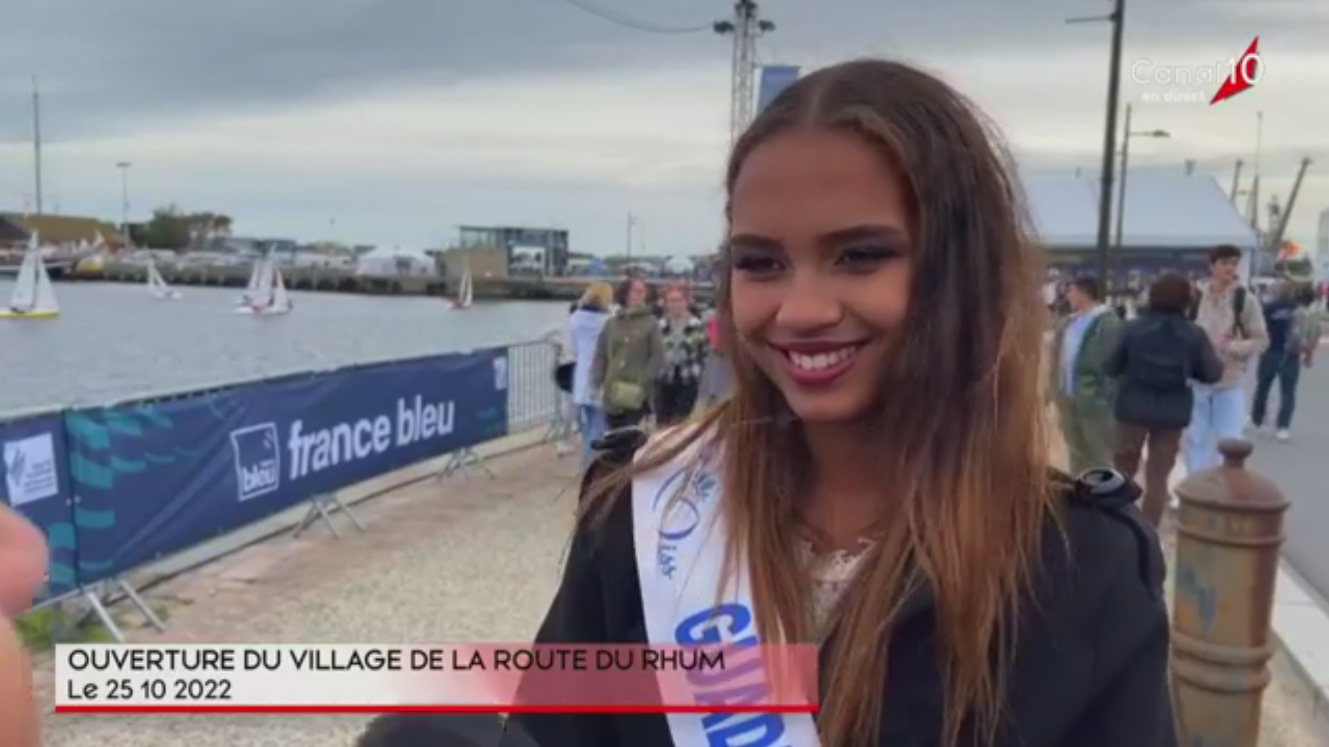 [Vidéo] Route du Rhum 2022. Ouverture du village à Saint Malo (Canal 10)
