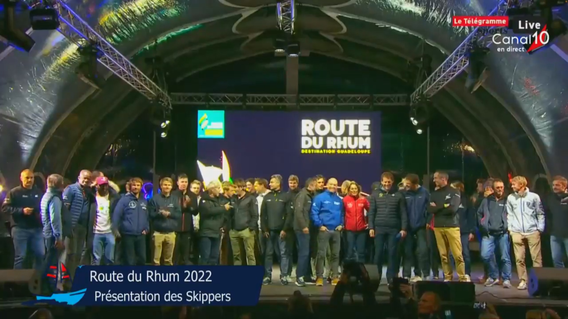 [Vidéo] Route du Rhum Saint Malo Présentation des Skippers Canal 10