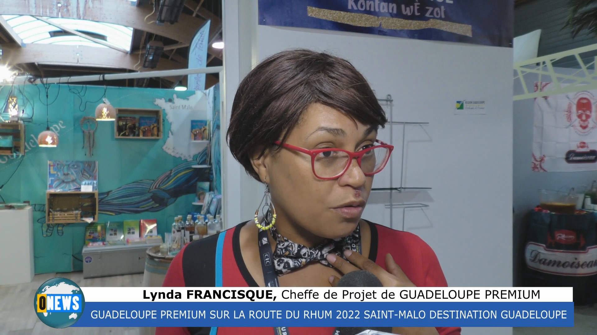[Vidéo] Route du Rhum destination Guadeloupe. Exposition Guadeloupe Premium à Saint Malo