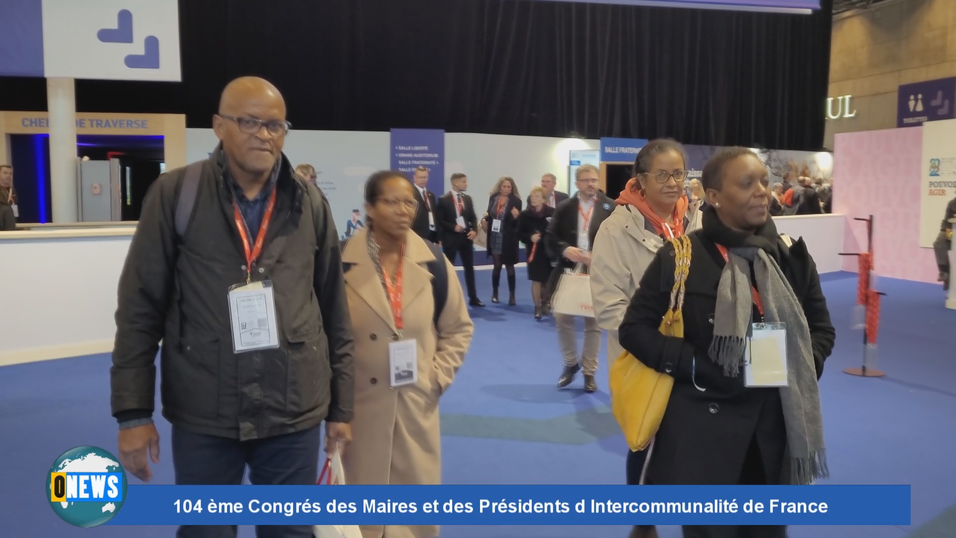 [Vidéo] Sandrine CAVALIER- DOURE Maire Adjointe Saint Joseph Martinique au Congrès des Maires à Paris