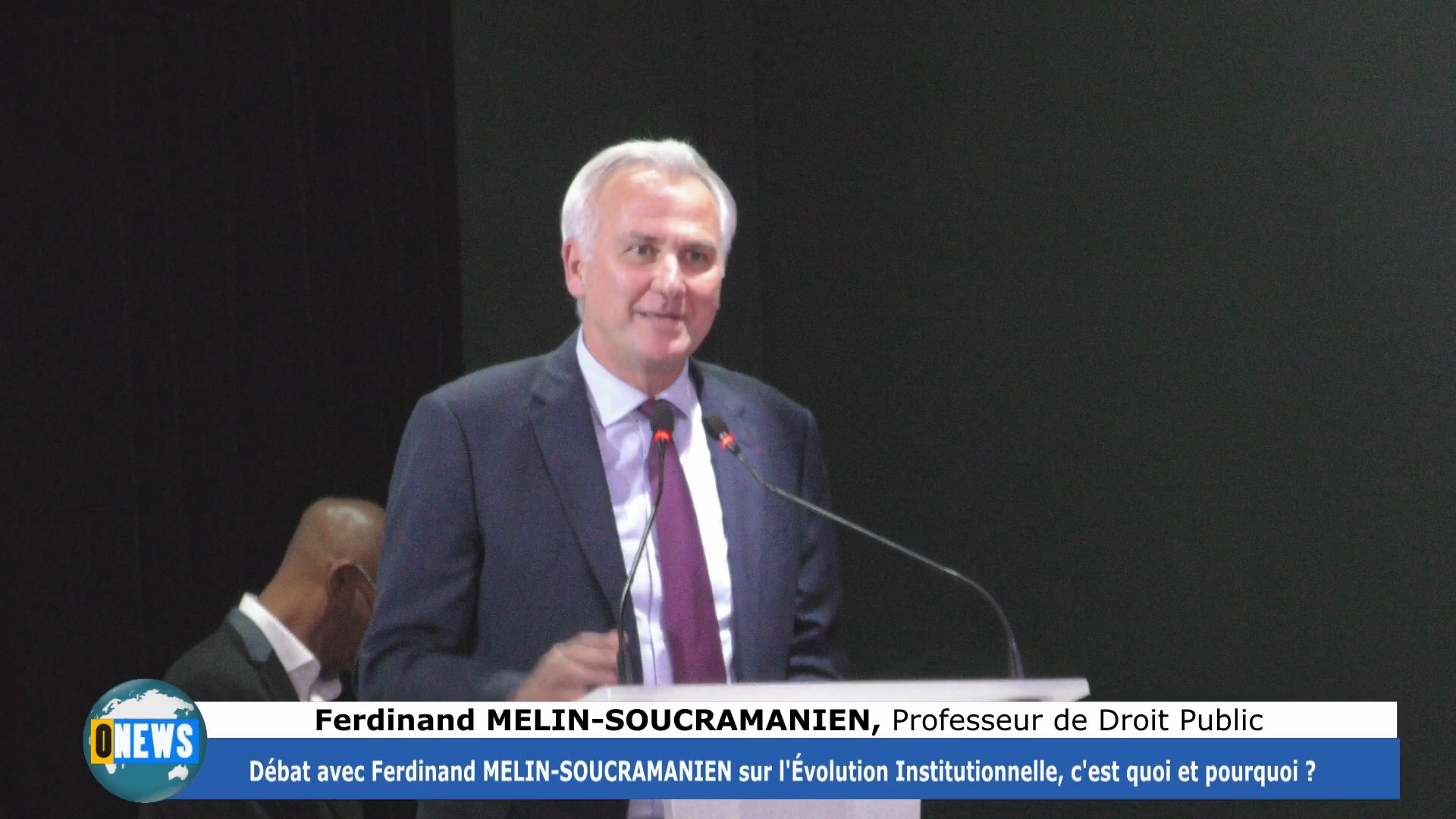 [Vidéo] Évolution institutionnelle.C est quoi et pourquoi. Conférence organisée à Paris par l Association Accolade Ferdinand MELIN-AMANIEN Professeur de Droit répond