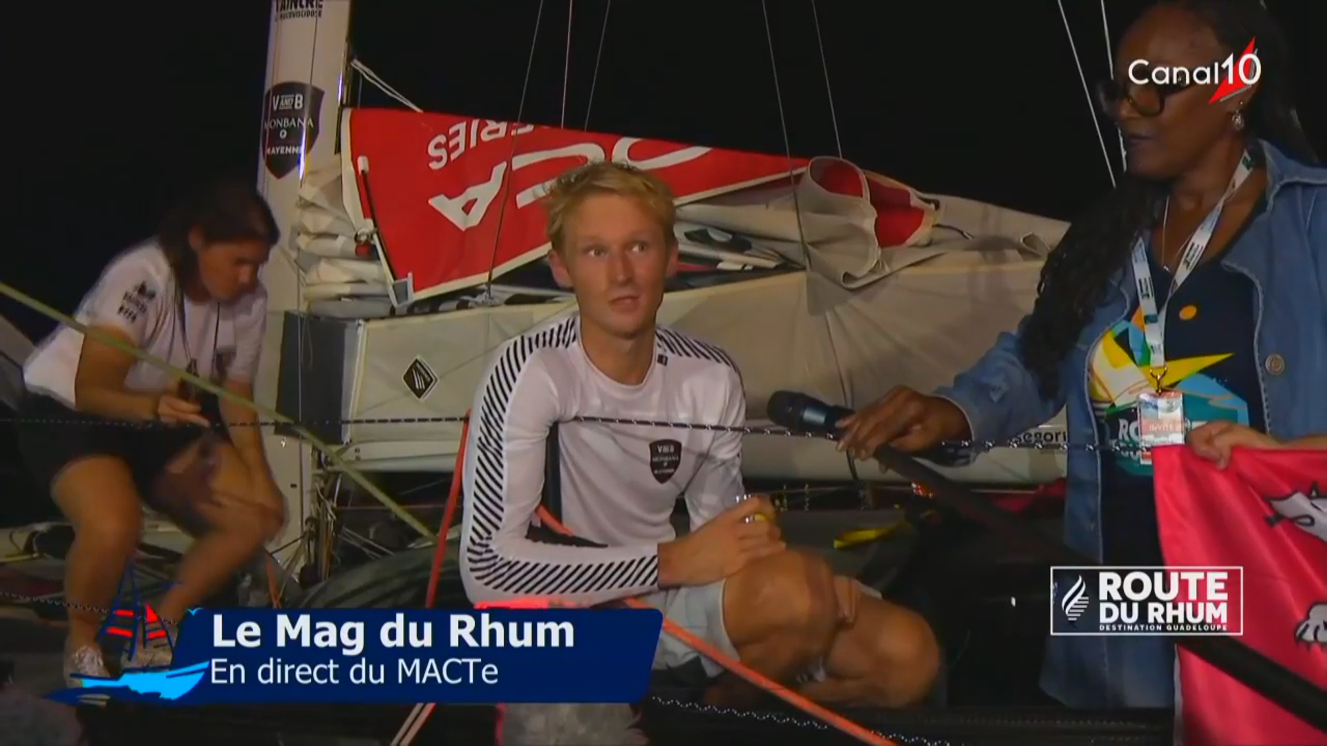 [Vidéo] Route du Rhum destination Guadeloupe. Le Magazine de canal 10