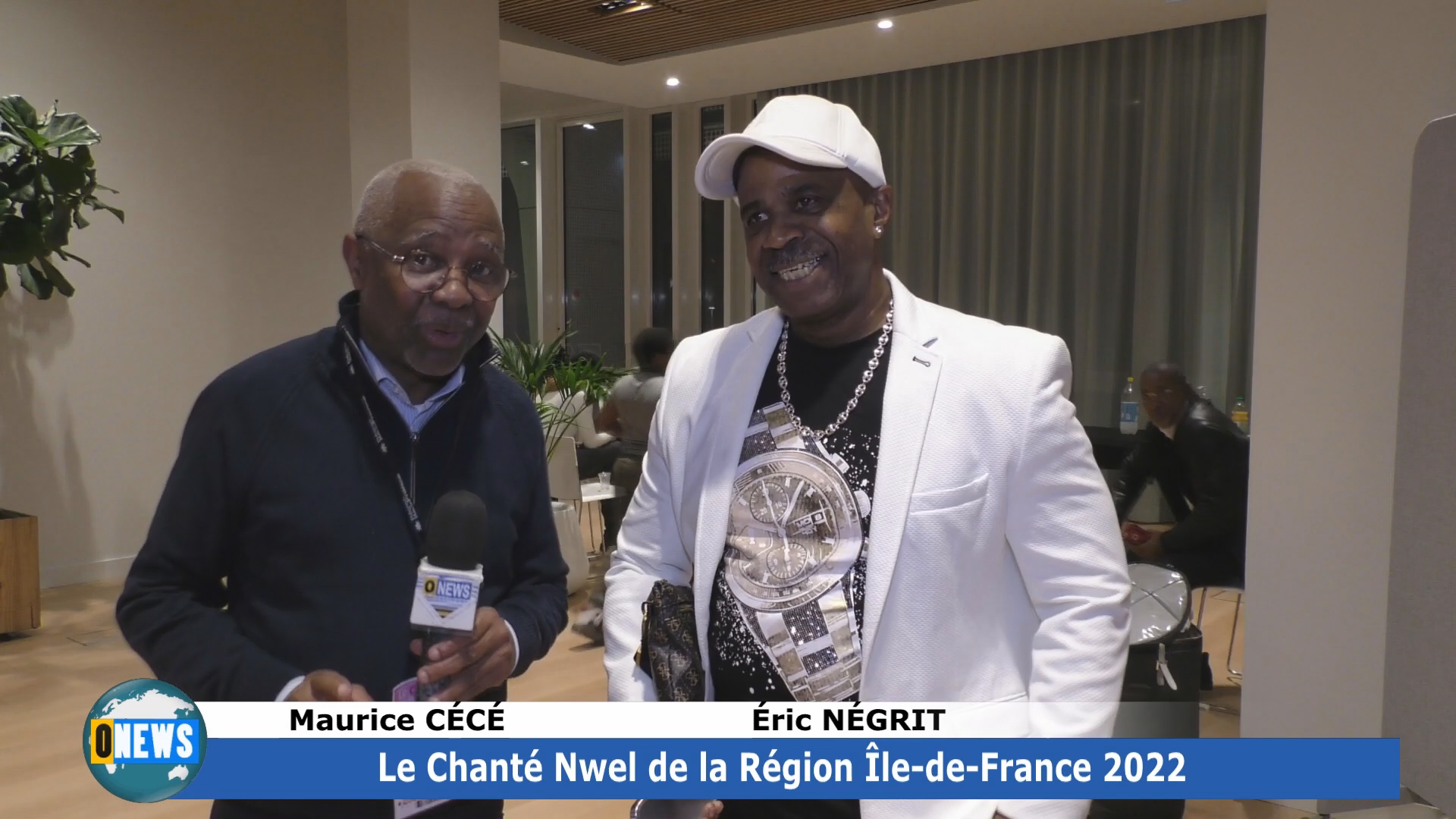 [Vidéo]Chanté Nwel à la Région Ile de France avec Éric NÉGRIT