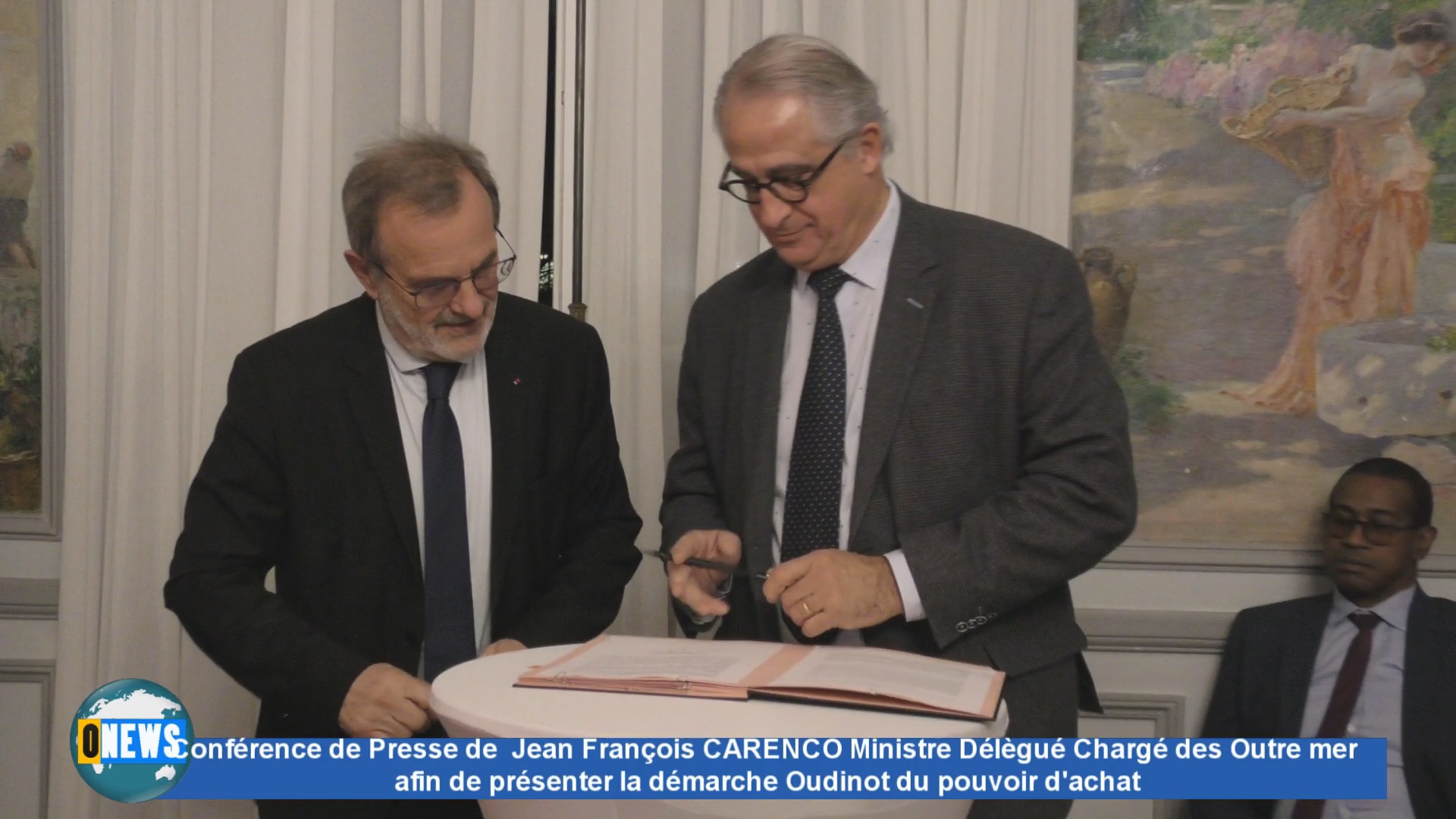 [Vidéo] Hexagone. Conférence de Presse de  Jean François CARENCO Ministre Délégué Chargé des Outre mer  afin de présenter la démarche Oudinot du pouvoir d’achat