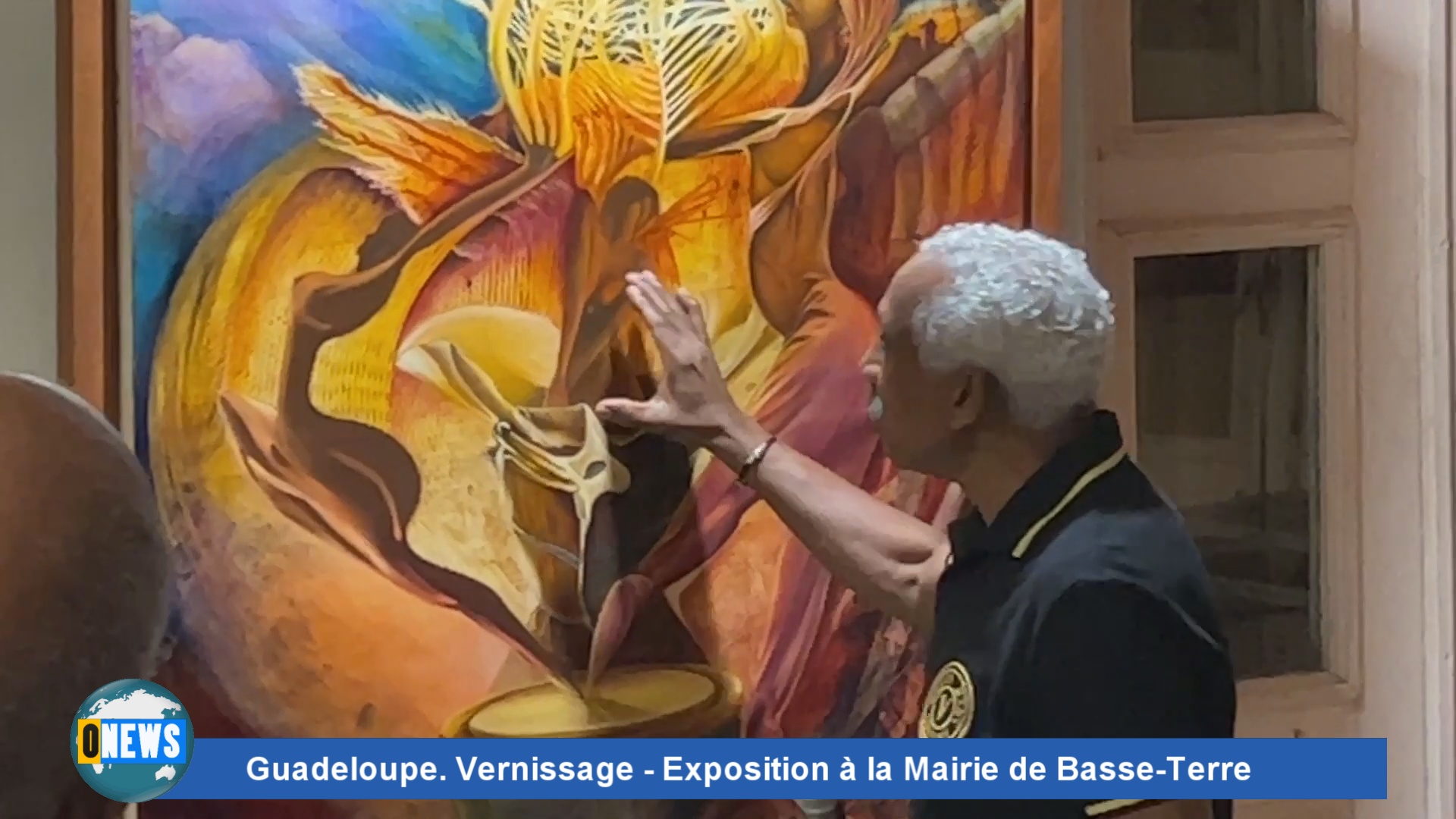 [Vidéo] Guadeloupe. Vernissage – Exposition à la Mairie de Basse-Terre