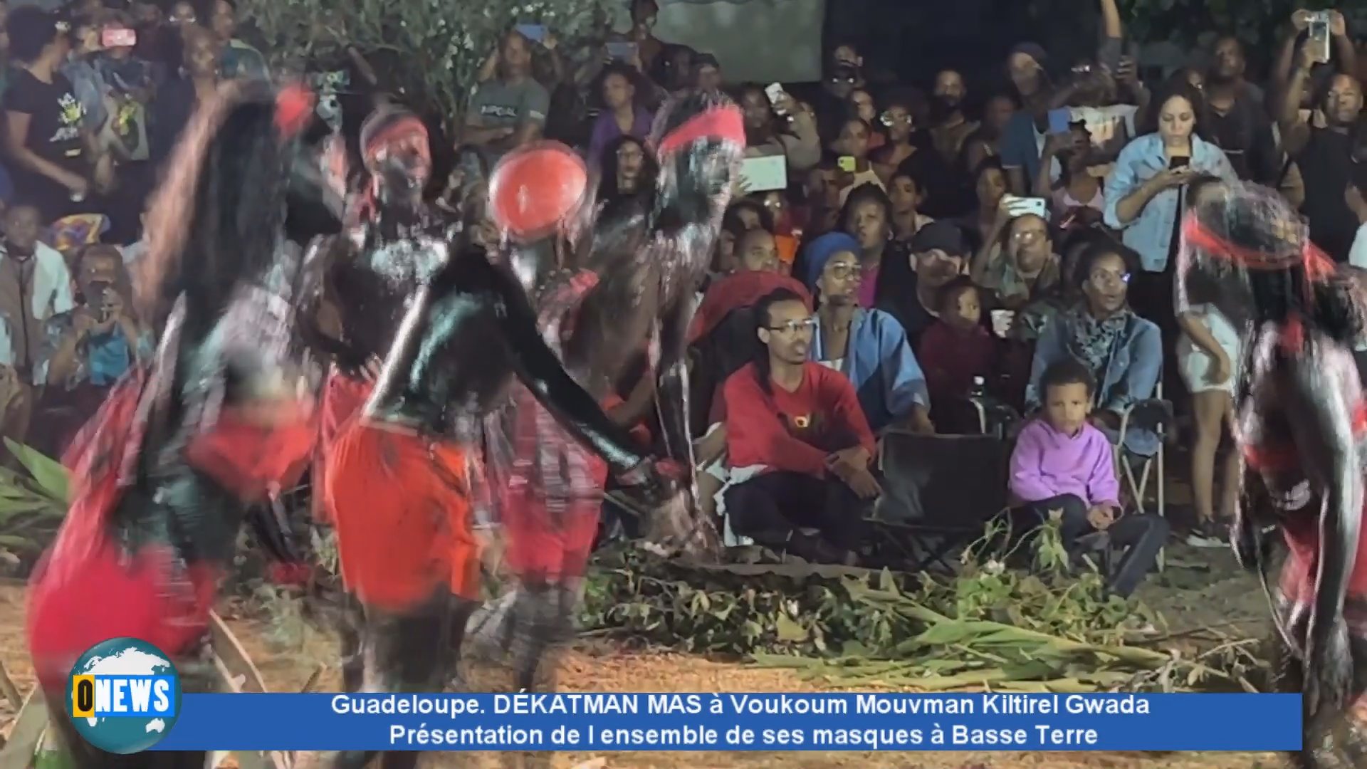 Guadeloupe. Dékatman mas Voukoum à Basse Terre