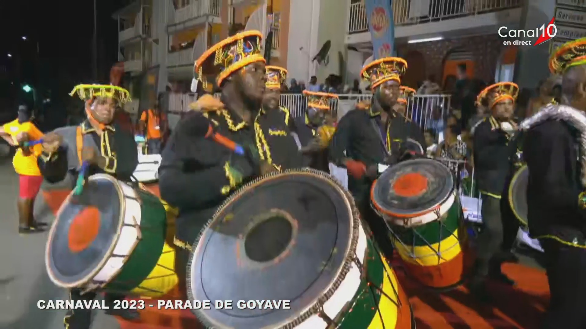 [Vidéo] Onews Guadeloupe. La Parade du carnaval à goyave (Canal10)
