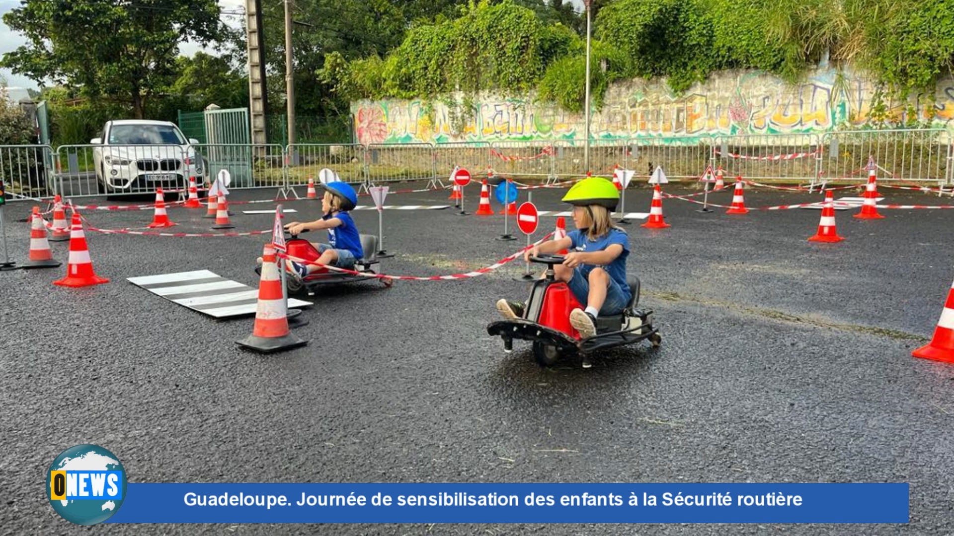 [Vidéo] Guadeloupe. Journée de sensibilisation des enfants à la Sécurité routière