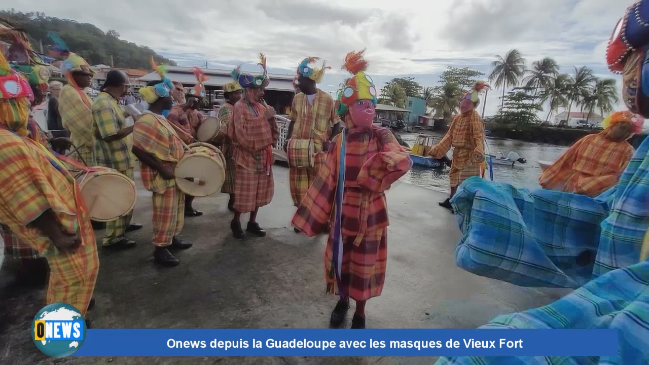 [Vidéo] Carnaval Les masques de Vieux Fort Bord de mer Trois Rivières