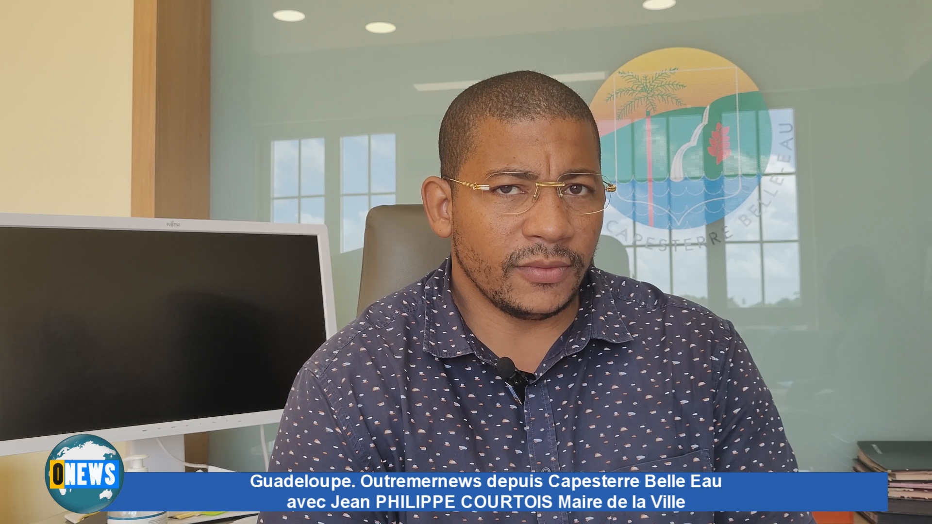 [Vidéo] Guadeloupe. Outremernews depuis Capesterre Belle Eau avec Jean PHILIPPE COURTOIS Maire de la Ville