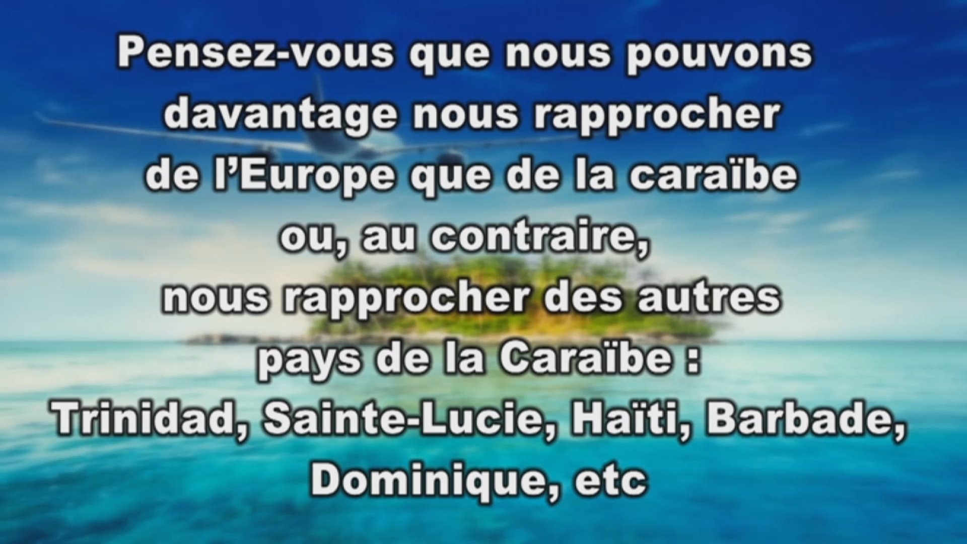 [Vidéo] Martinique. Faut il se rapprocher  de La Caraïbe ( Micro Trottoir KMT)