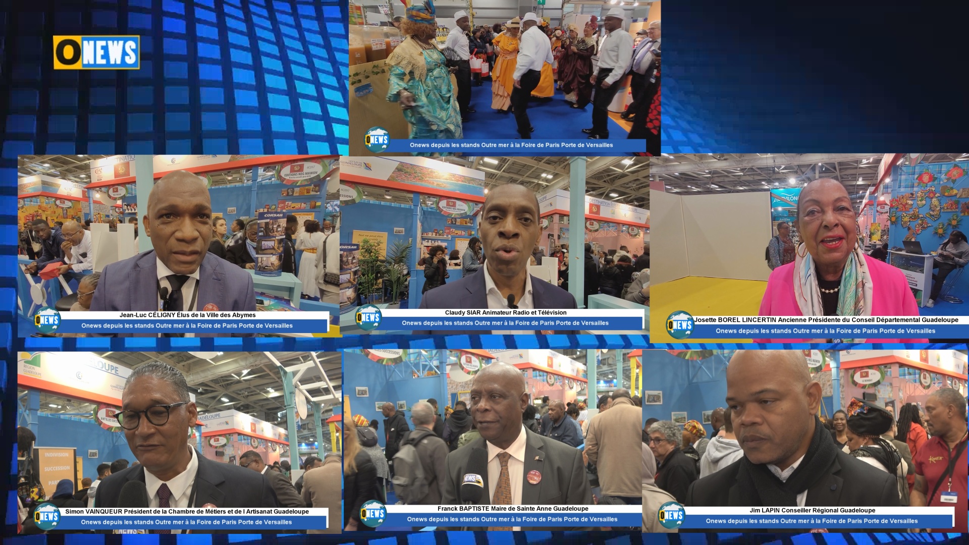 [Vidéo] Onews depuis les stands Outre mer à la Foire de Paris Porte de Versailles. La journée de la Guadeloupe