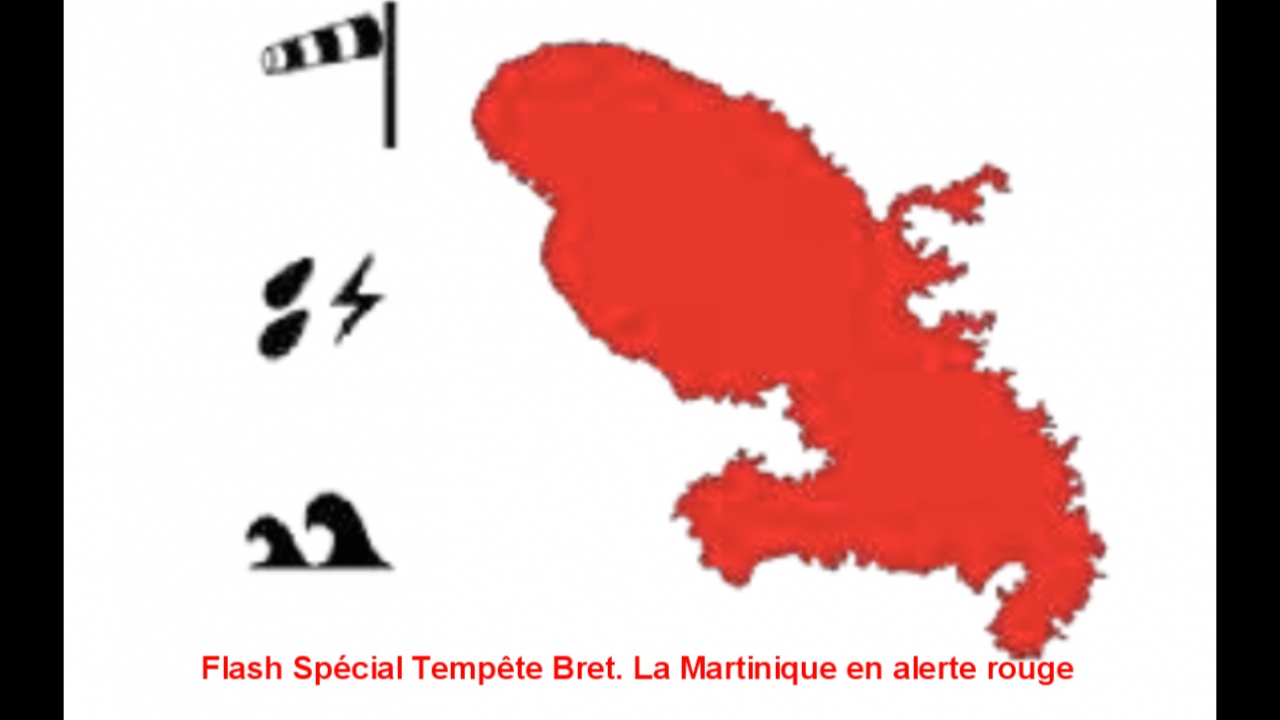 Flash Spécial. tempête tropicale Bret. Les dernières infos