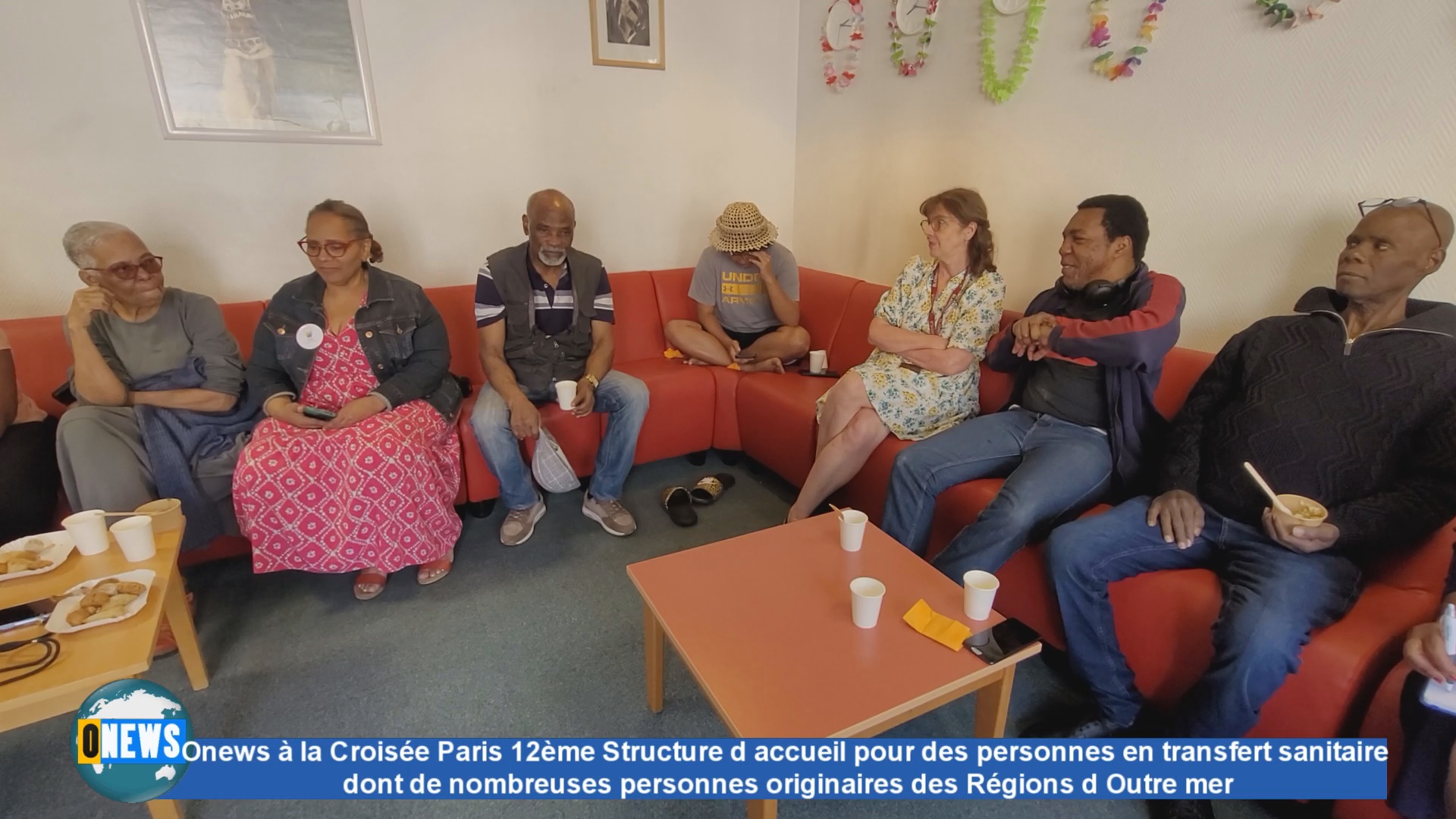 [Vidéo] Onews à la Croisée à Paris structure qui accueille de nombreuses personnes des Régions d Outre mer en transfert sanitaire