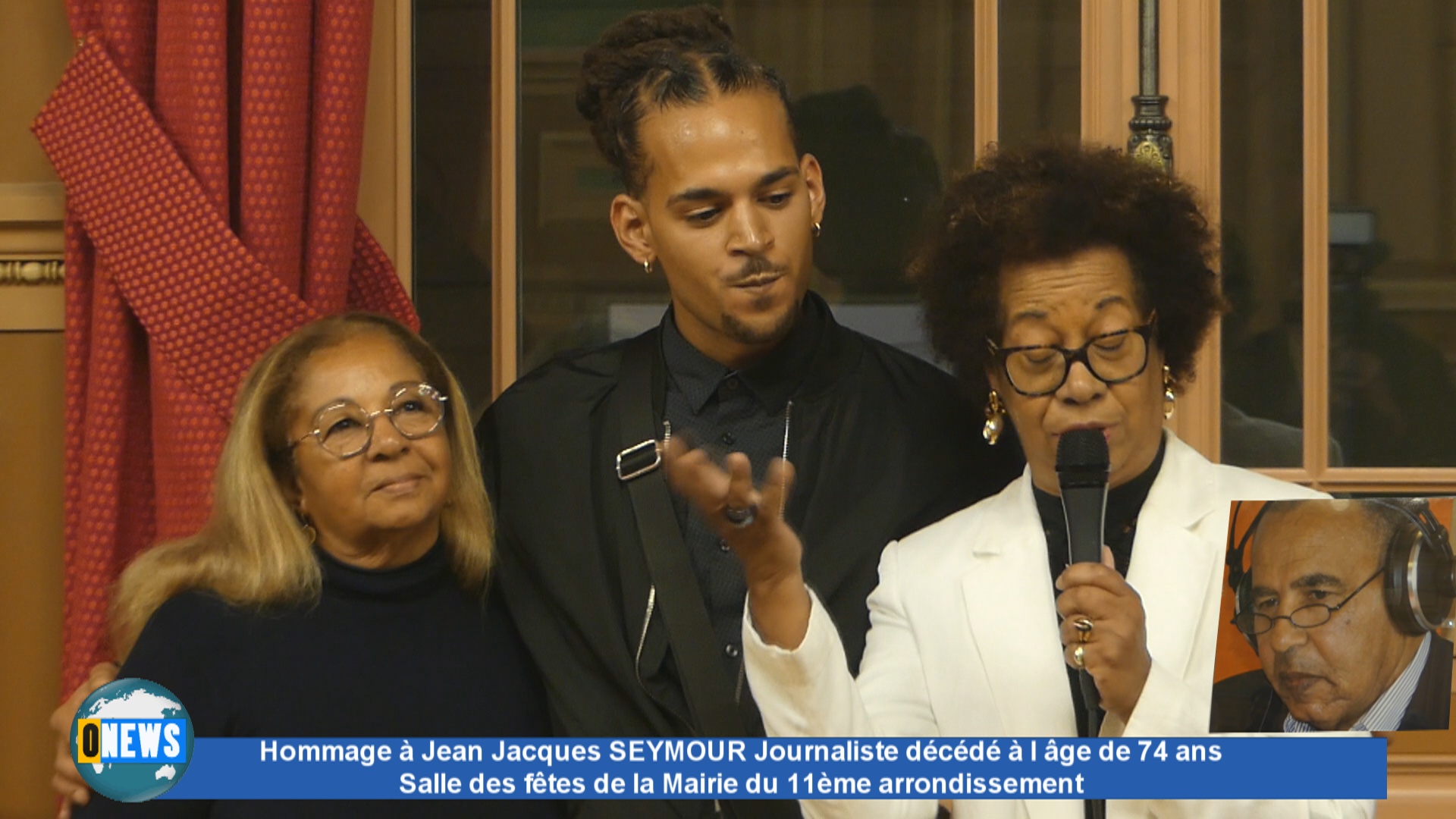 [Vidéo] Hommage à Paris à Jean Jacques SEYMOUR Journaliste décédé à l âge de 74 ans.