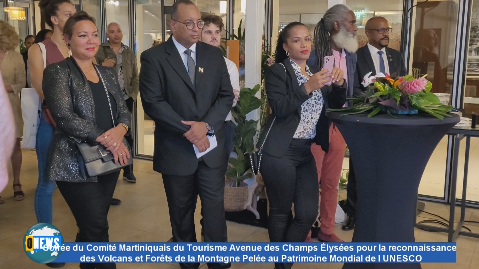 [Vidéo] Soirée à Paris du Comité Martiniquais du tourisme. Volcans et Forêts de la Montagne Pelée au Patrimoine Mondial par l’UNESCO.