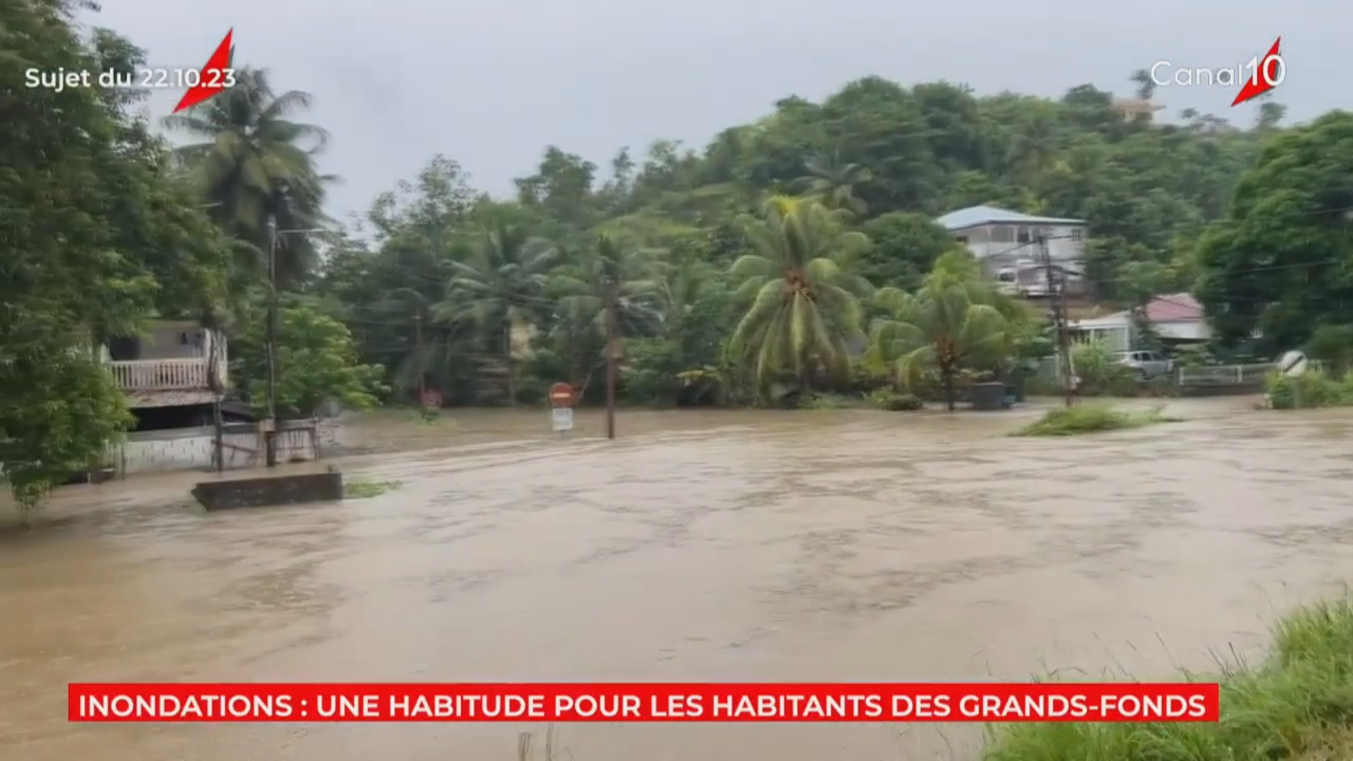 Onews Guadeloupe . Édition spéciale TAMMY. Arrivée du Ministre chargé des outre mer (canal 10)