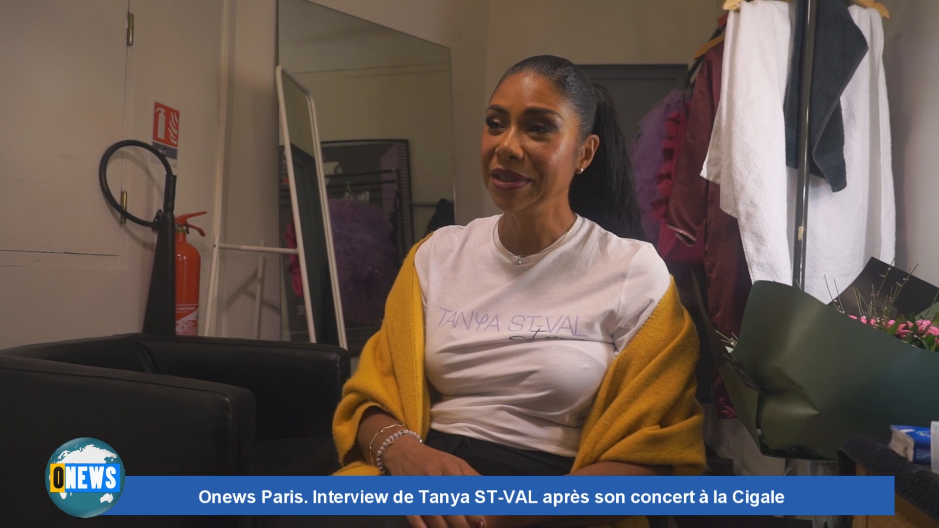 Onews Paris Interview de Tanya ST VAL après son concert à la Cigale