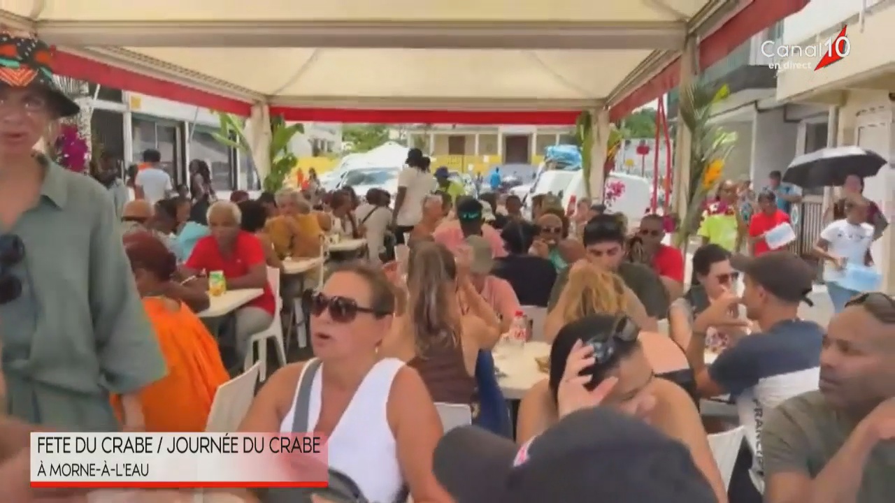 Guadeloupe. La fête du crabe à Morne à l Eau