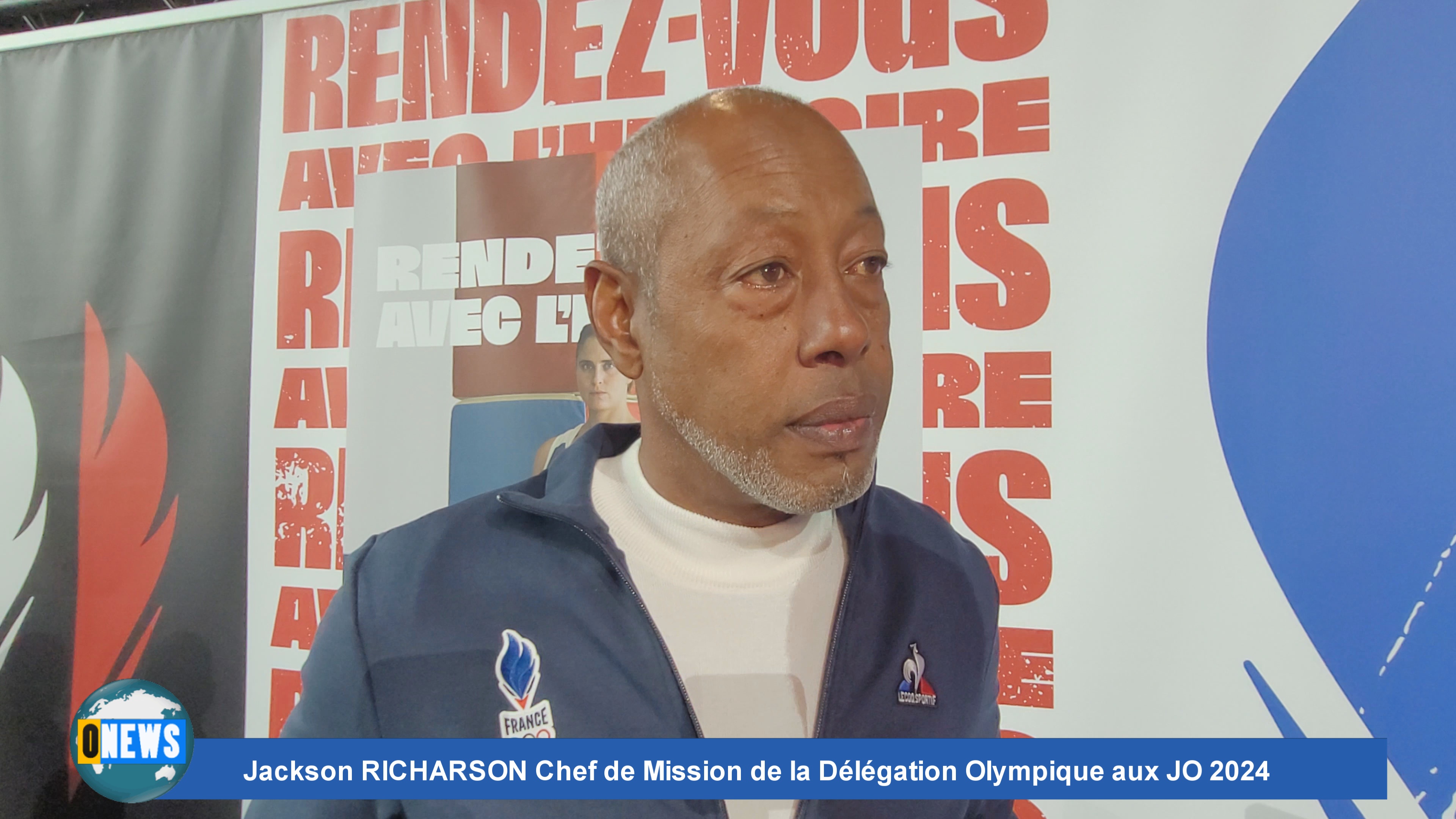 Interview de Jackson RICHARSON Chef de Mission de la Délégation Olympique aux JO 2024