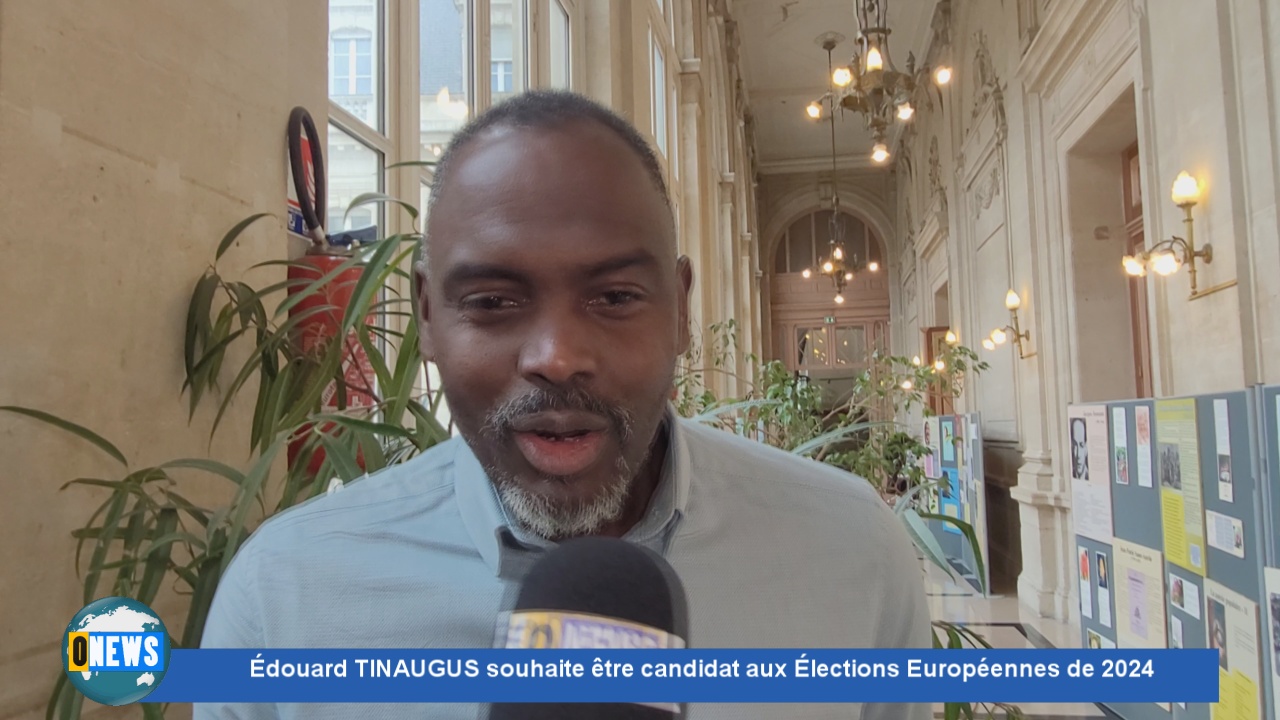 Originaire de Martinique Édouard TINAUGUS souhaite être candidat aux Élections Européennes de 2024.
