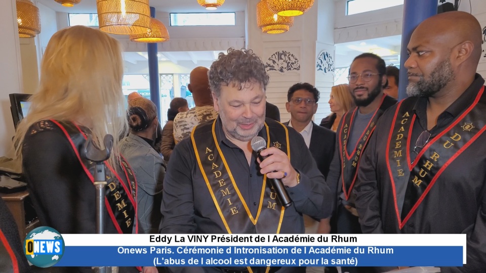 Onews Paris. Cérémonie d Intronisation de l Académie du Rhum à la Créole à Paris