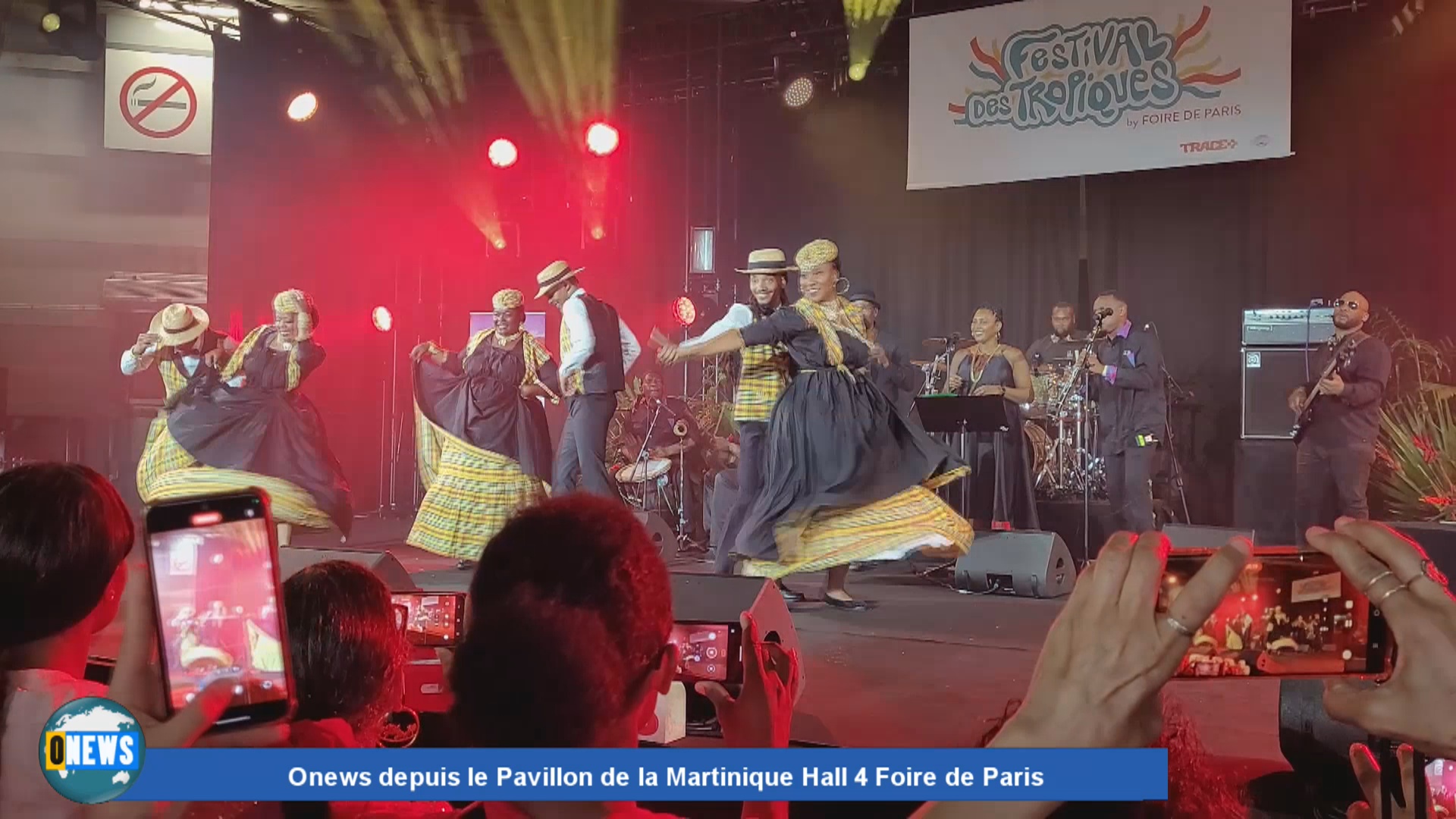 Onews depuis le Pavillon Martinique à la Foire de Paris