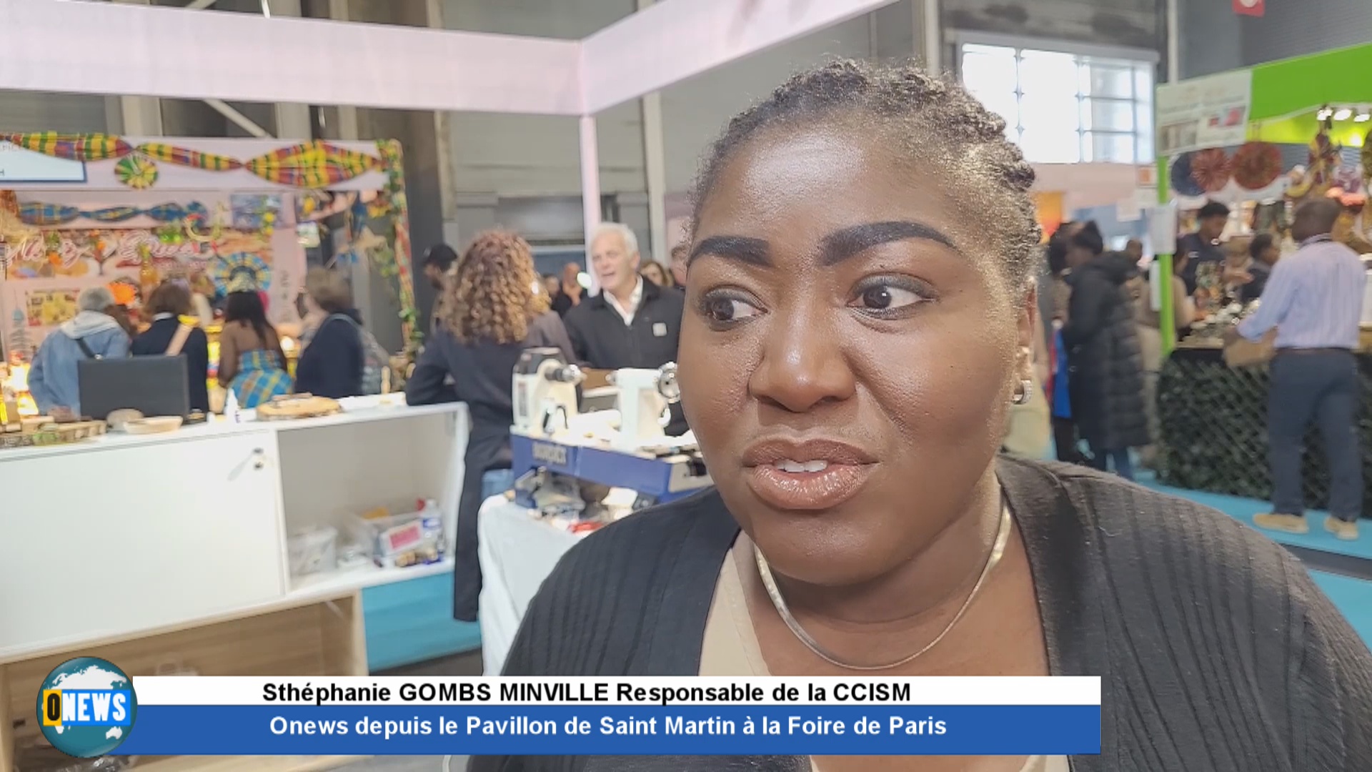 Onews depuis le Pavillon de Saint Martin à la Foire de Paris