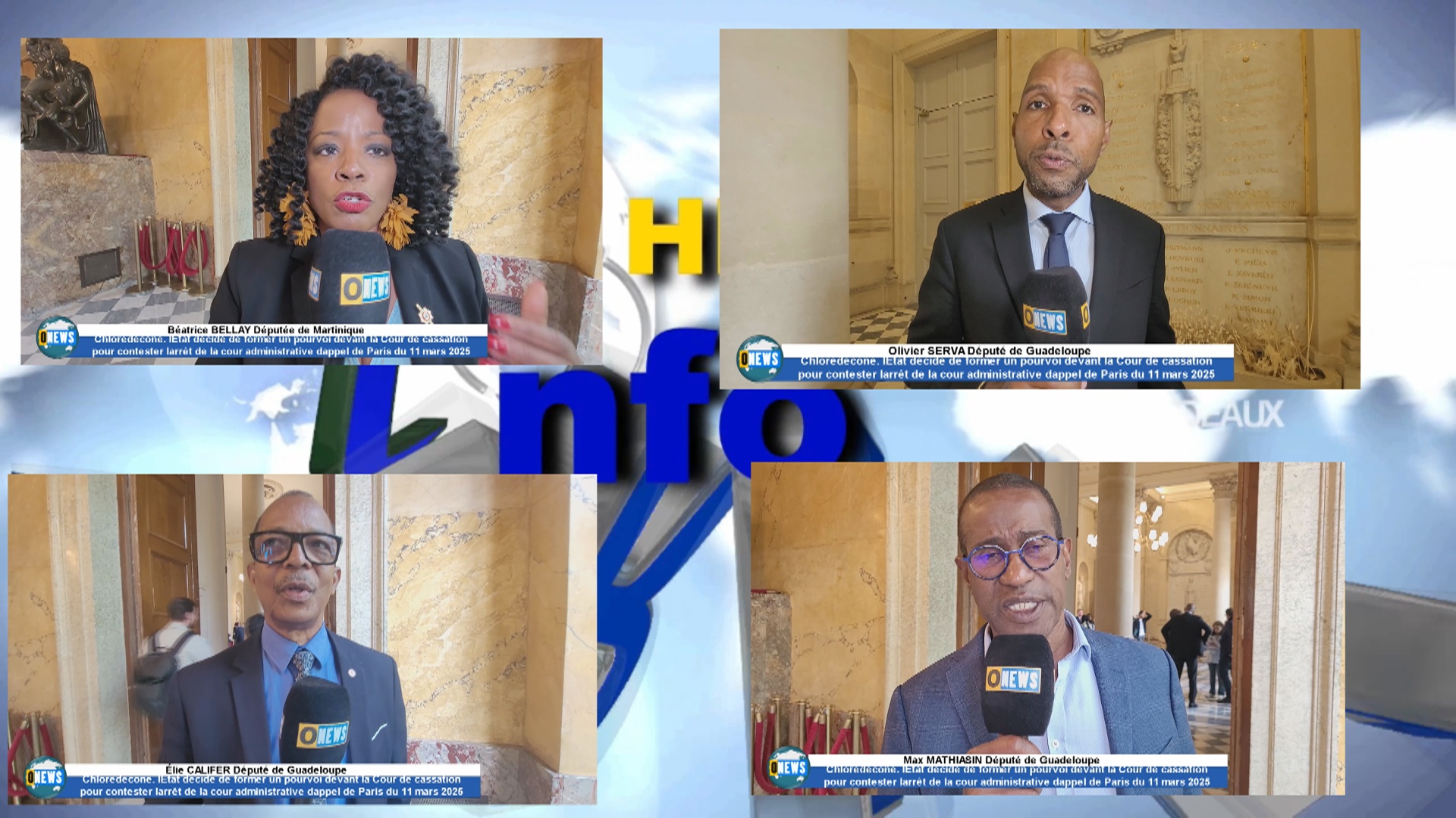 Chloredécone. l’État décide de former un pourvoi devant la Cour de cassation pour contester l arrêt de la cour administrative dappel de mars 2025 .Réactions des Députés
