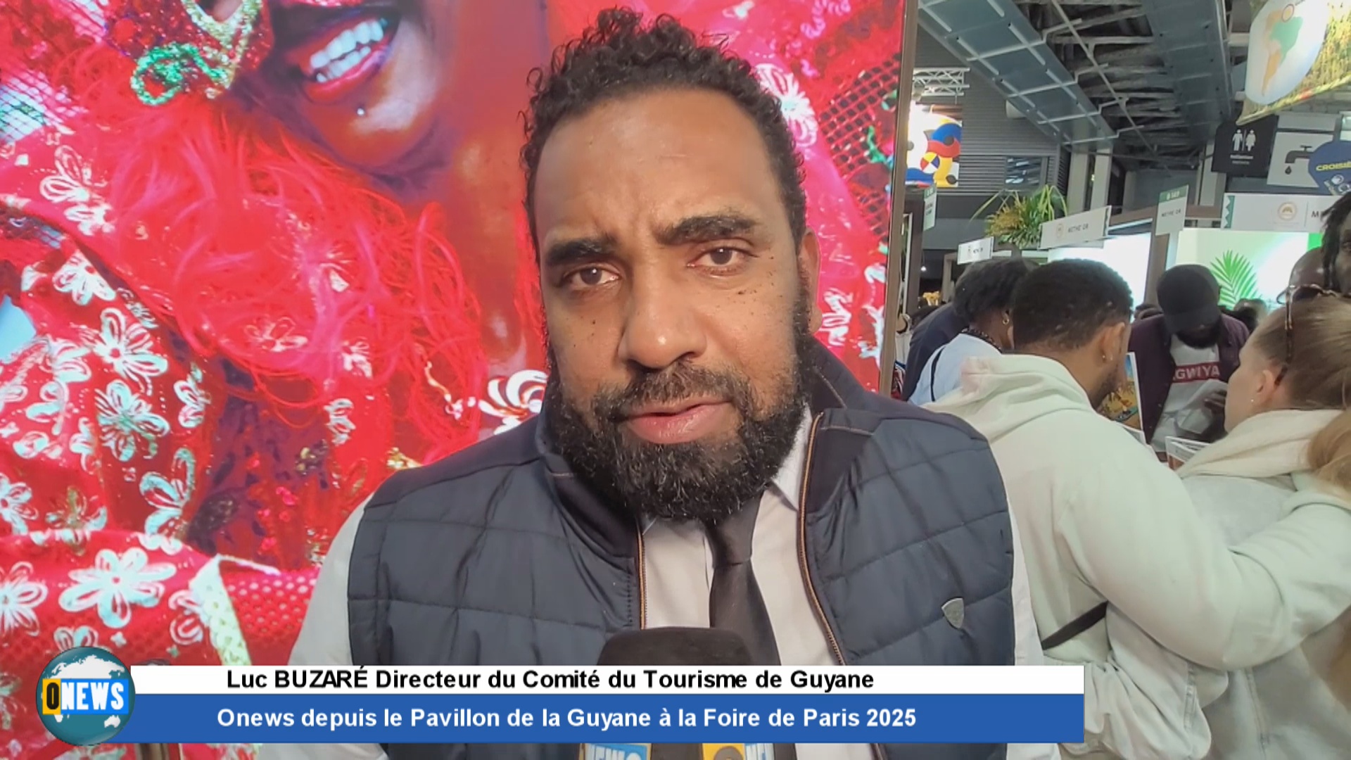 Onews Reportage sur le Pavillon Guyane et d autres images à la Foire de Paris 2025
