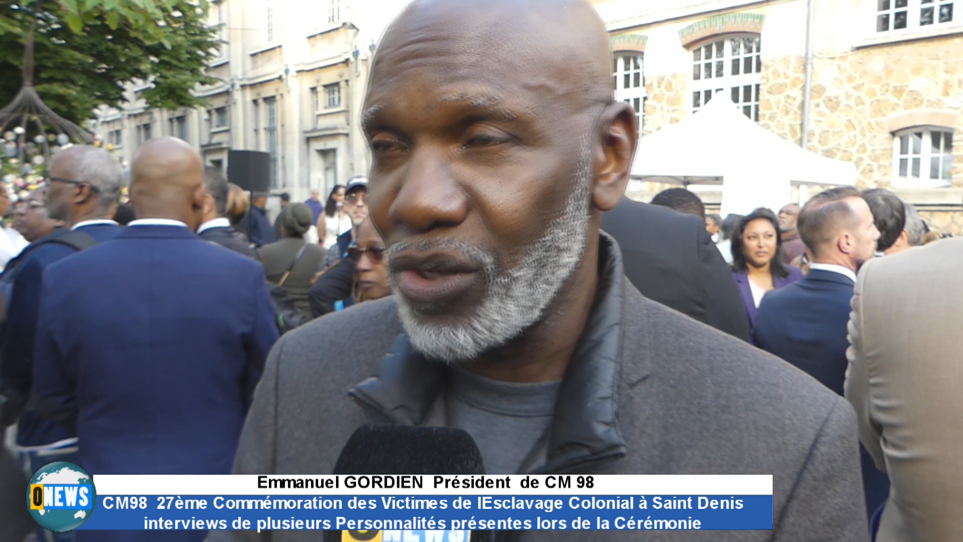 Interview de plusieurs Personnalités présentes lors de la Cérémonie du CM98 à Saint Denis