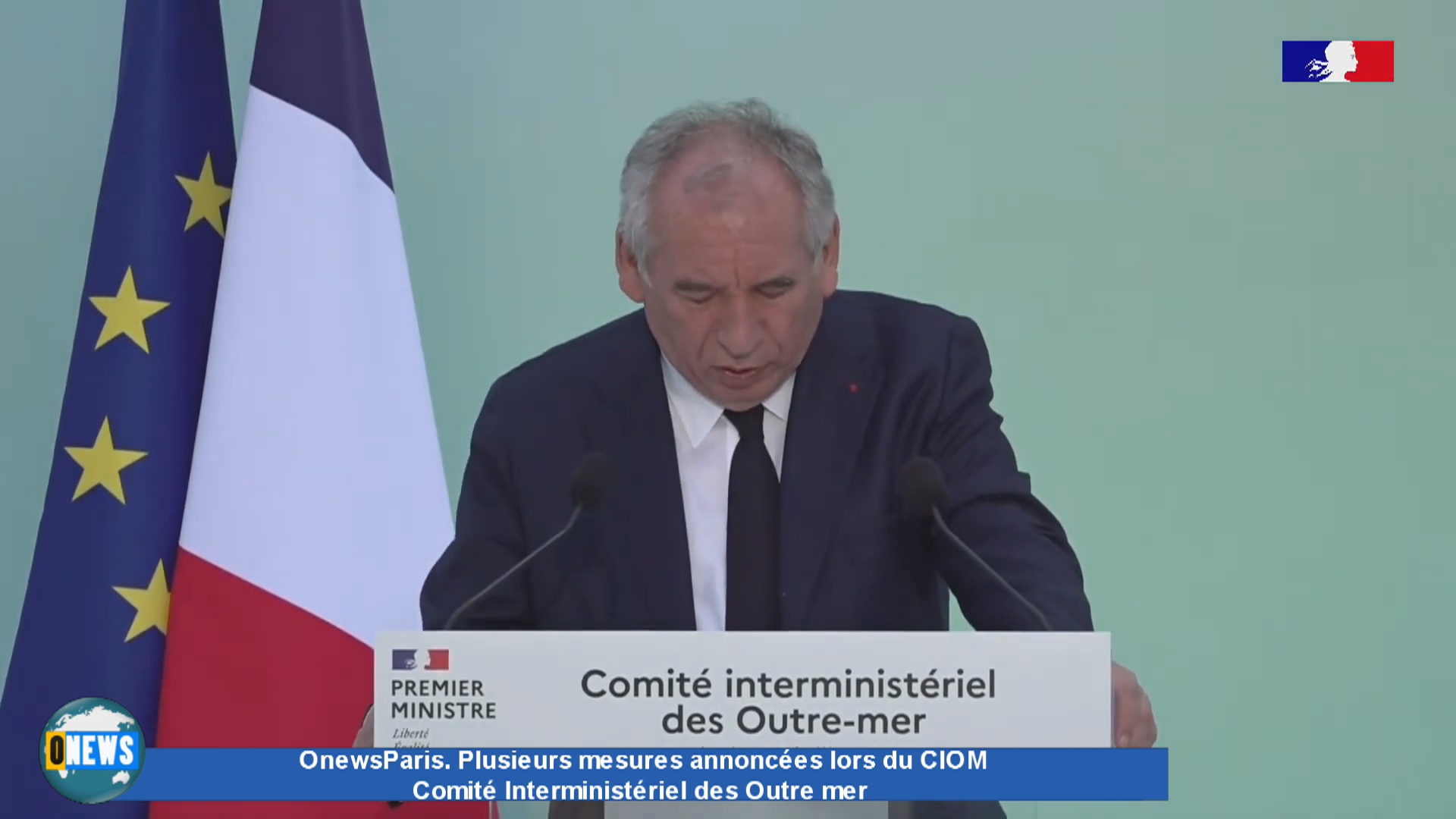 OnewsParis. Plusieurs mesures annoncées lors du CIOM Comité Interministériel des Outre mer