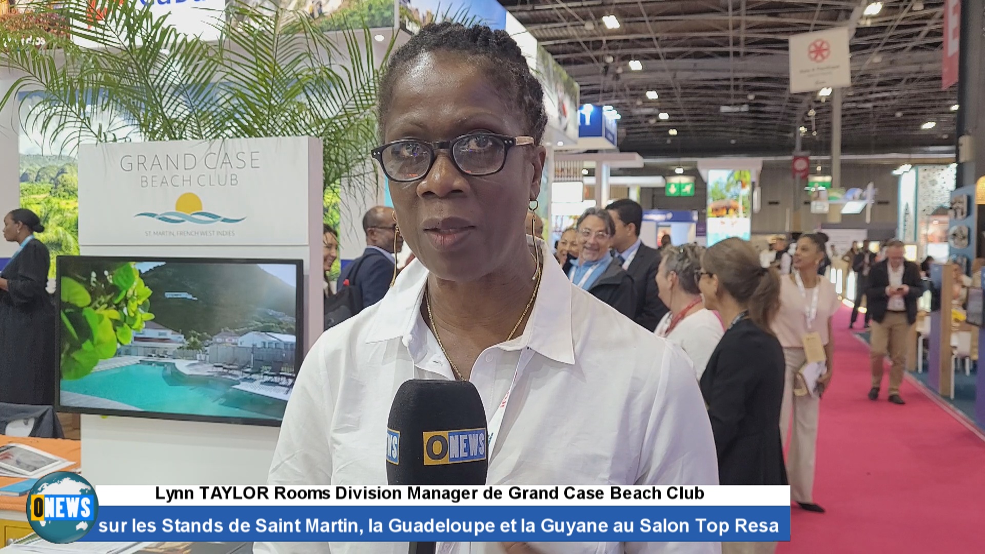 Onews sur les Stands de Saint Martin, la Guadeloupe et la Guyane au Salon Top Resa