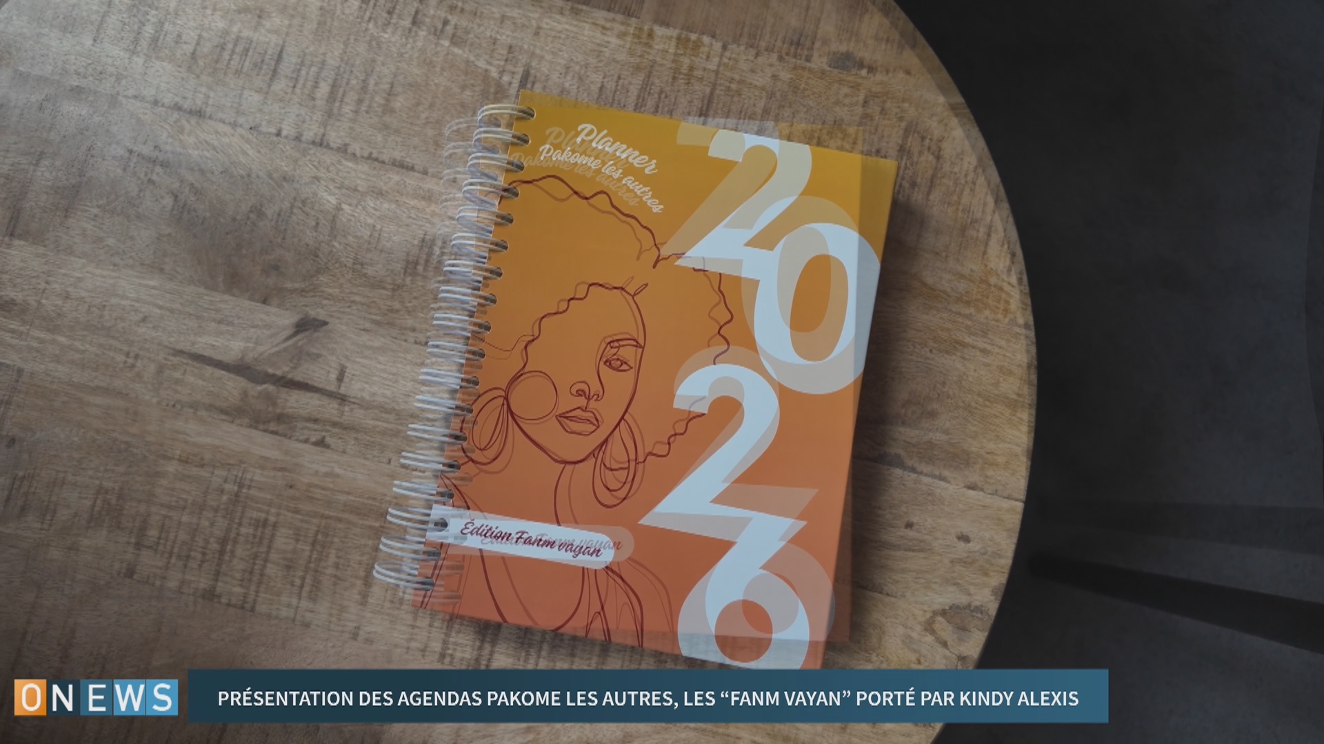 OnewsParis. Kindy ALEXIS Créatrice des Agendas et Planners a présenté Maison de La Guadeloupe à Paris l Édition 2026 FANM VAYAN