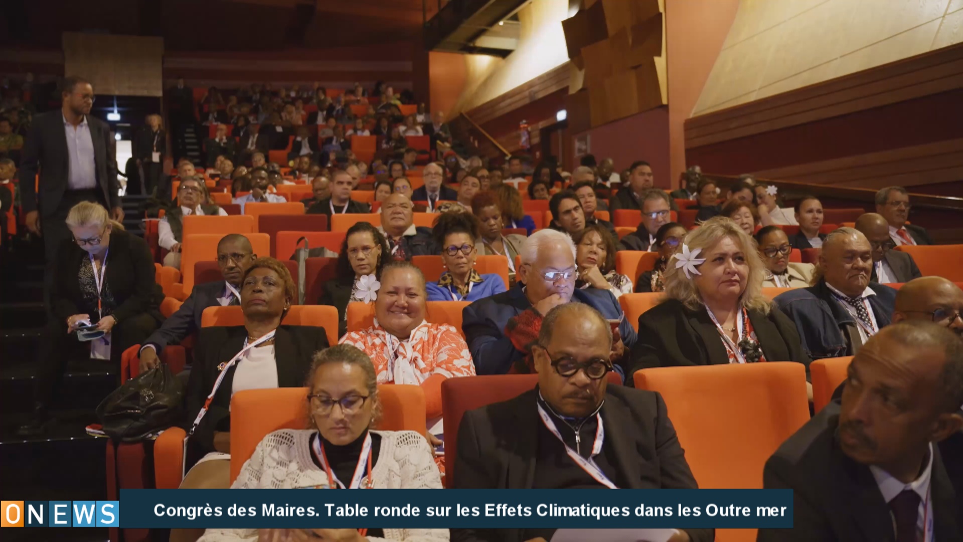 Congrès des Maires. Table ronde sur les Effets Climatiques dans les Outre mer