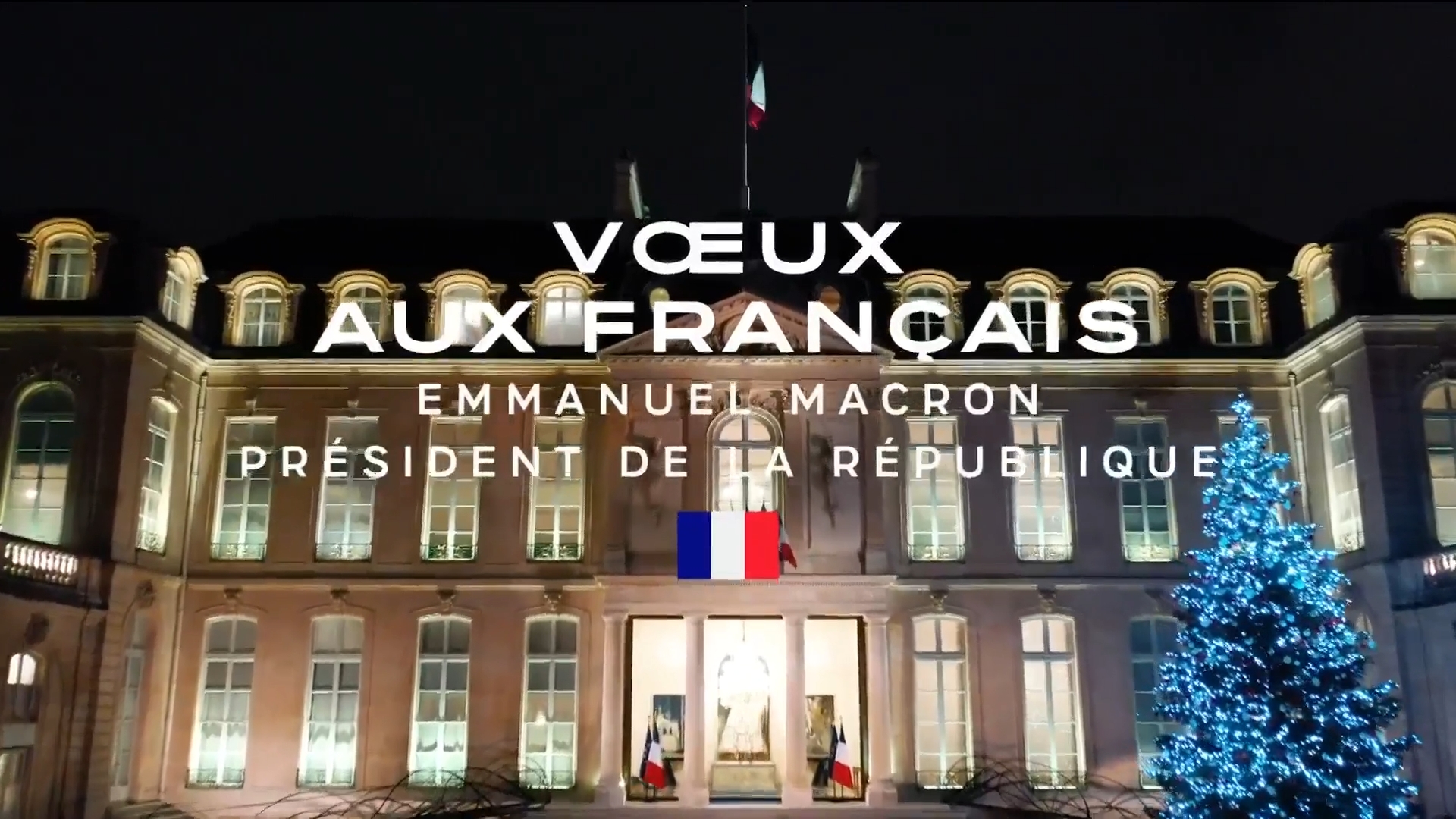 Onews. Les Voeux du Président de la République Emmanuel MACRON aux Français
