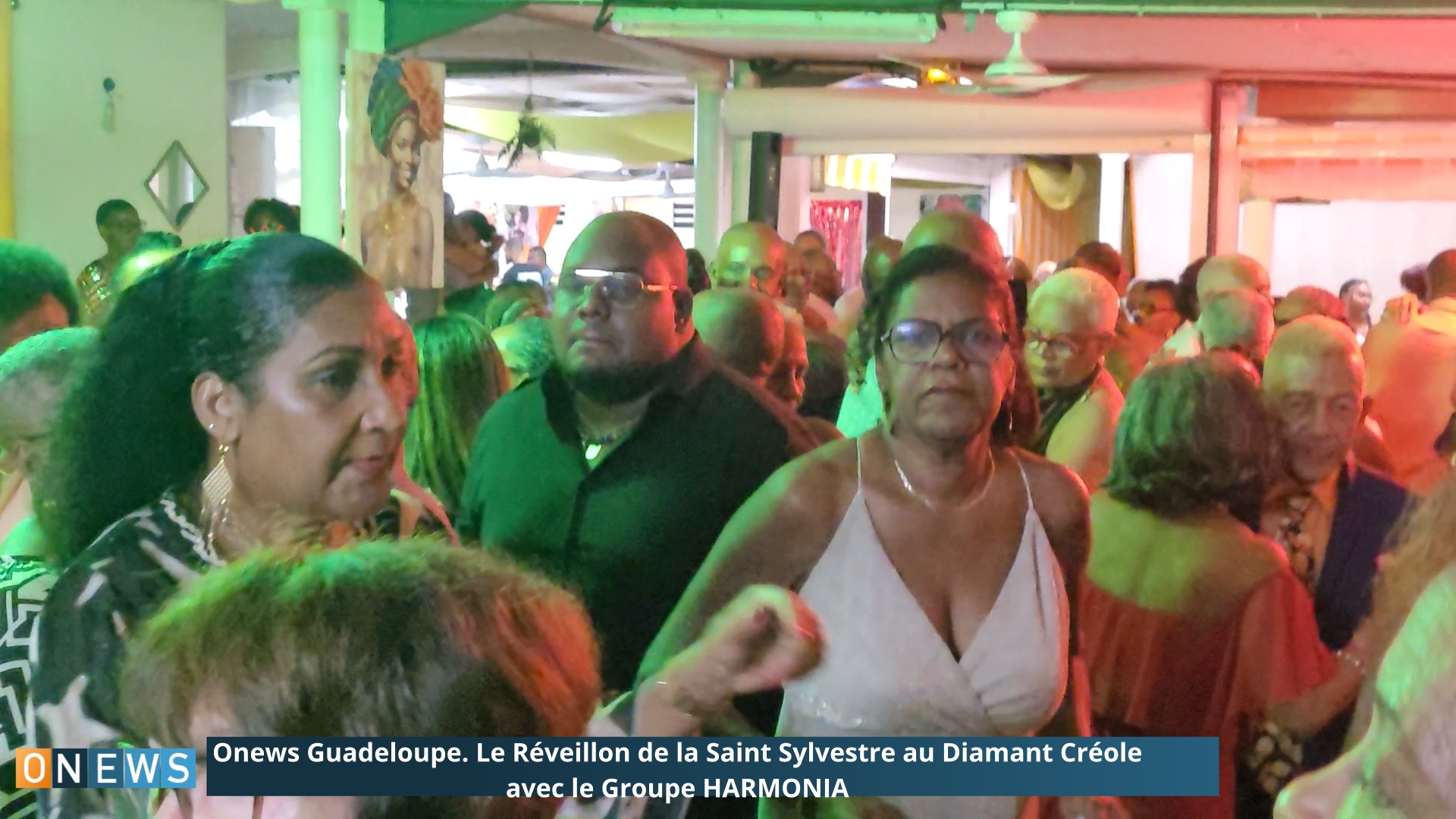 Onews Guadeloupe. Le Réveillon de la Saint Sylvestre au Diamant Créoleavec le Groupe HARMONIA