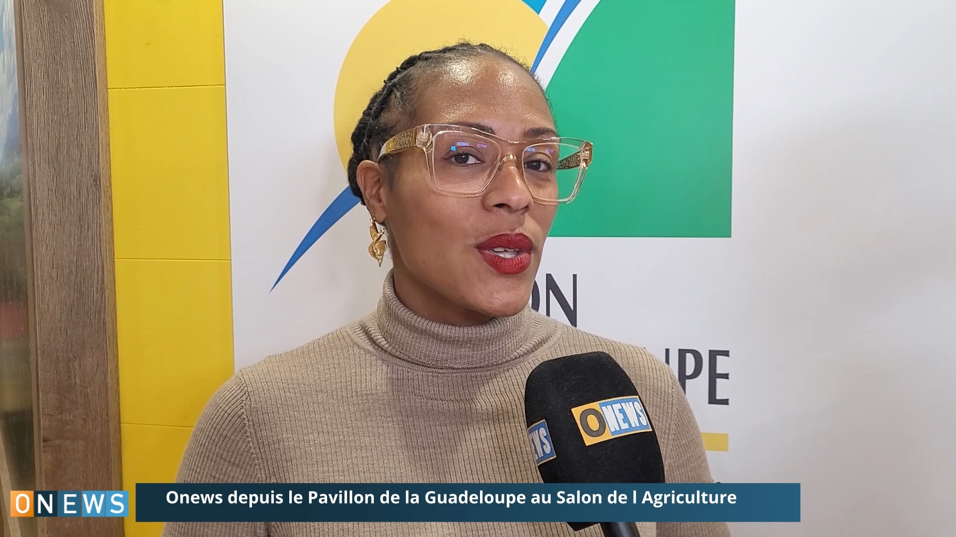 Onews depuis le Pavillon de la Guadeloupe au Salon de l Agriculture