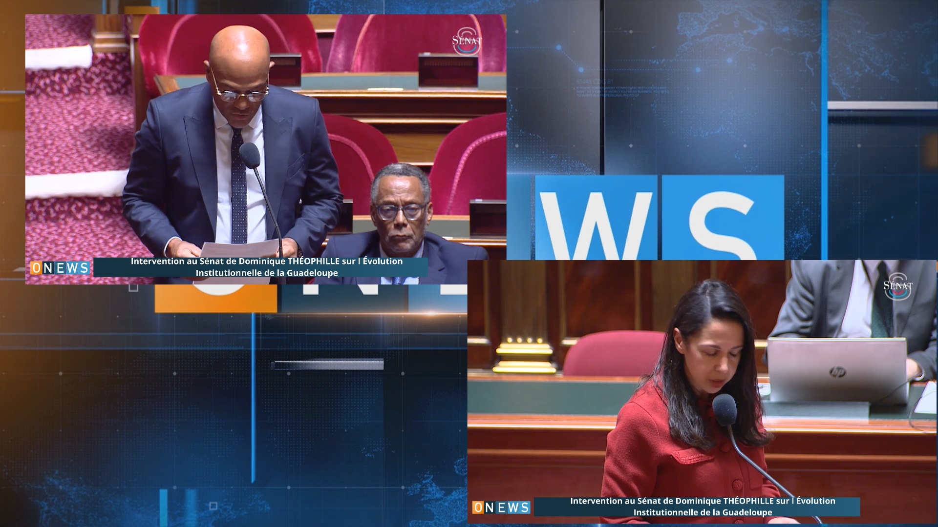 Intervention au Sénat de Dominique THÉOPHILLE sur l Évolution Institutionnelle de la Guadeloupe