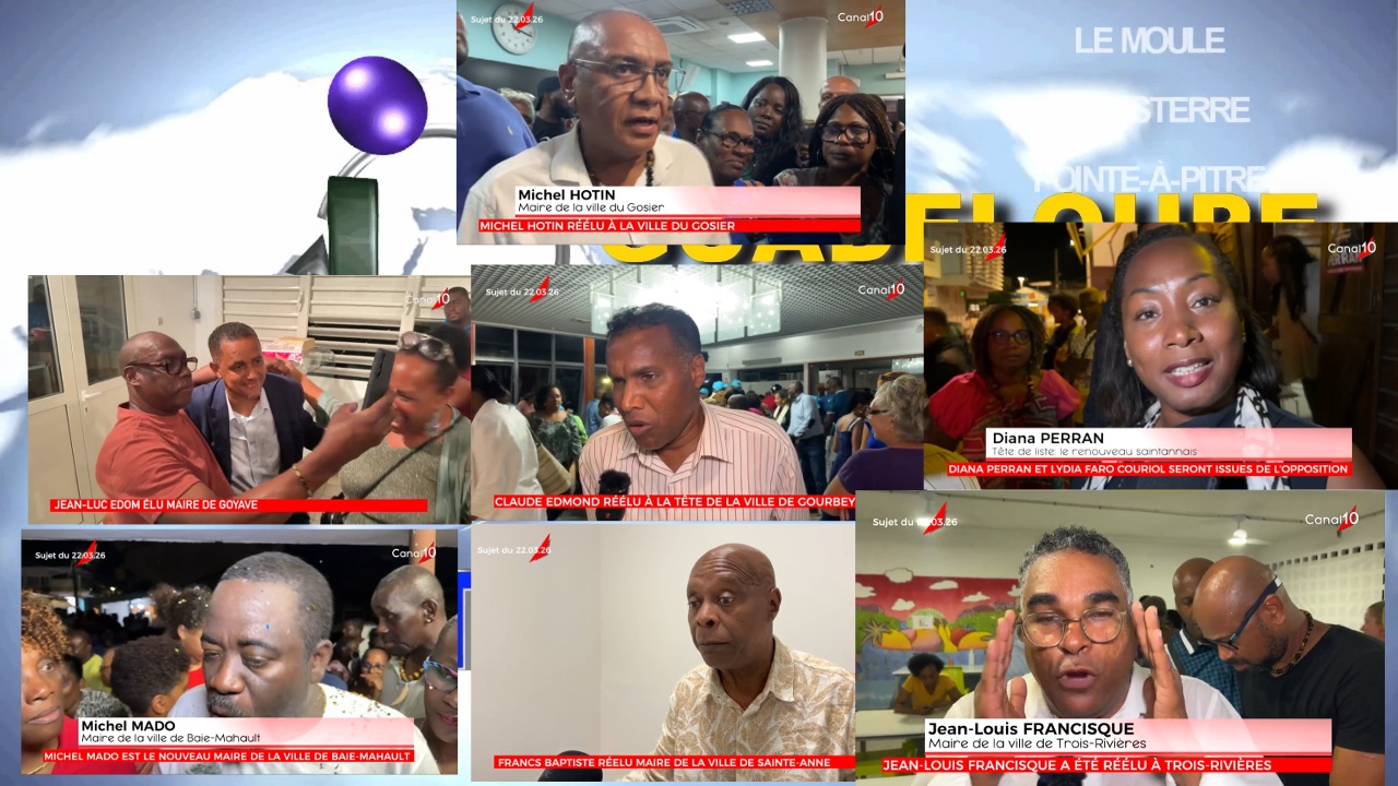 Onews Guadeloupe Jt de Canal 10