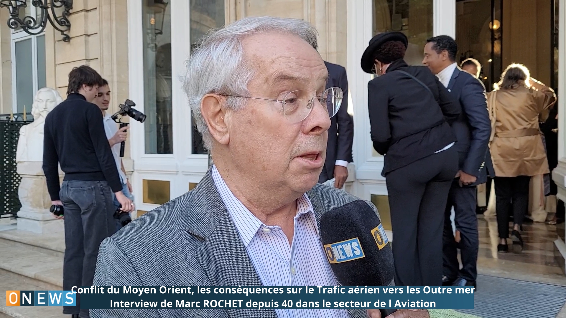 Onews.Conflit du Moyen Orient, les conséquences sur le Trafic aérien vers les Outre mer Interview de Marc ROCHET depuis 40 dans le secteur de l Aviation