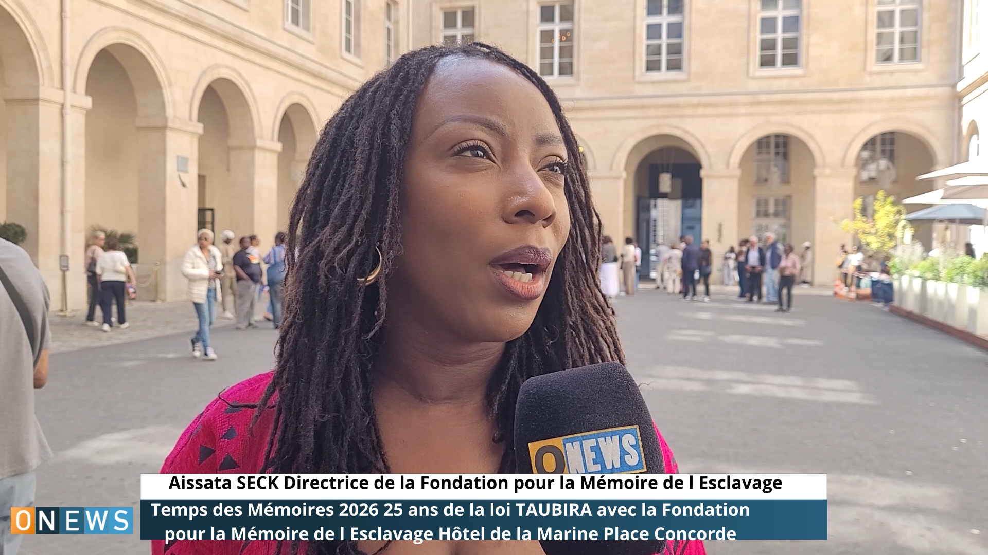 Onews. Temps des Mémoires 2026 25 ans de la loi TAUBIRA avec la Fondation pour la Mémoire de l Esclavage Hôtel de la Marine Place Concorde
