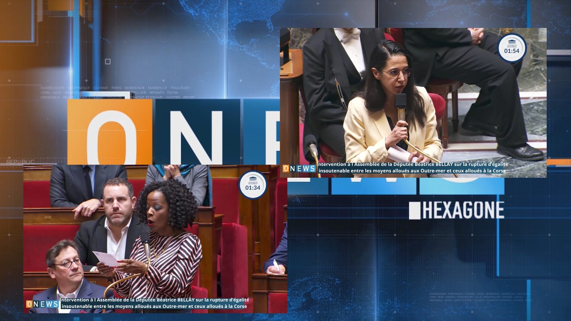 Intervention à l Assemblée de la Députée Béatrice BELLAY sur la rupture d’égalité insoutenable entre les moyens alloués aux Outre-mer et ceux alloués à la Corse