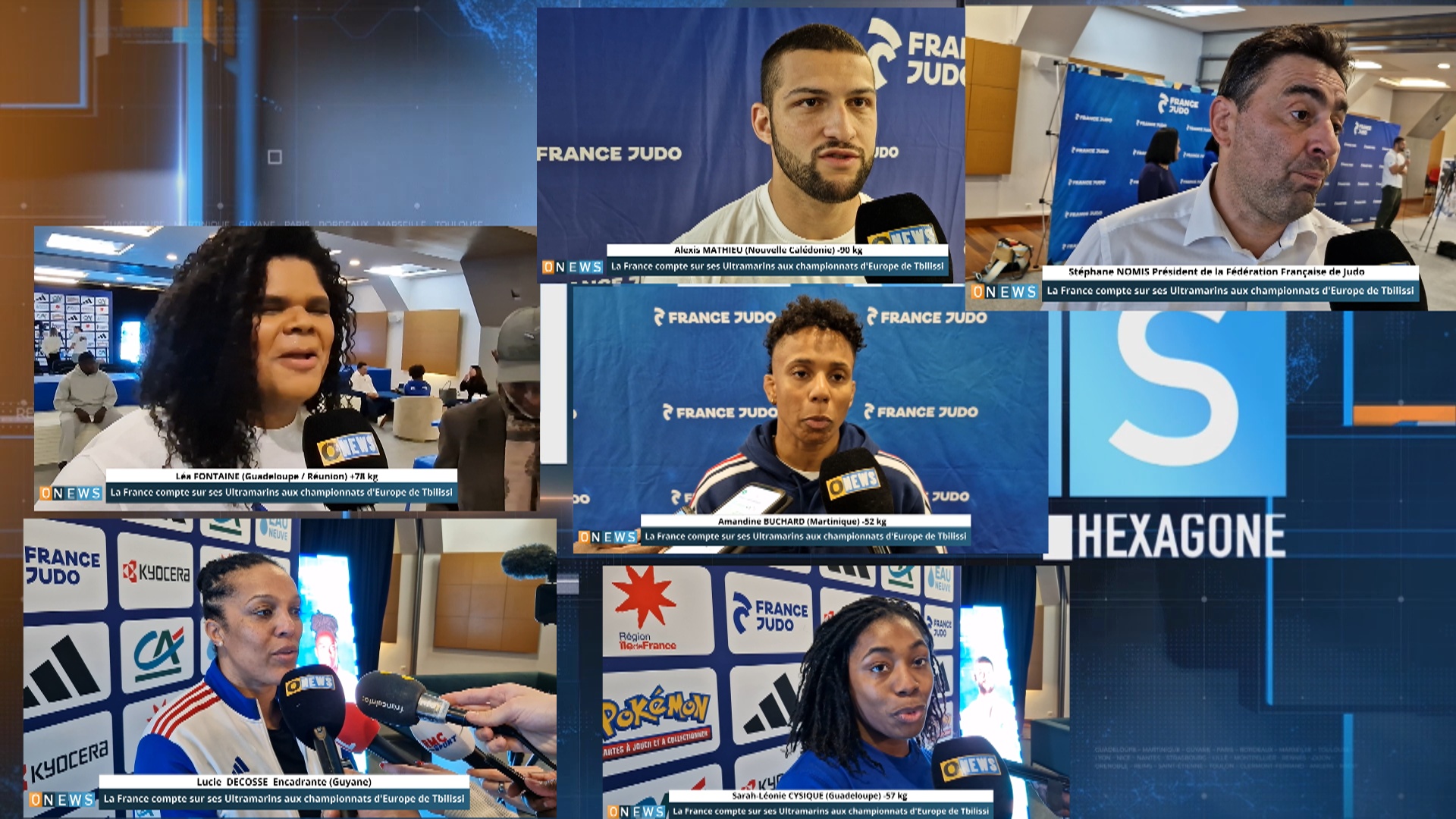 Judo. La France compte sur ses Ultramarins aux championnats d&rsquo;Europe de Tbilissi