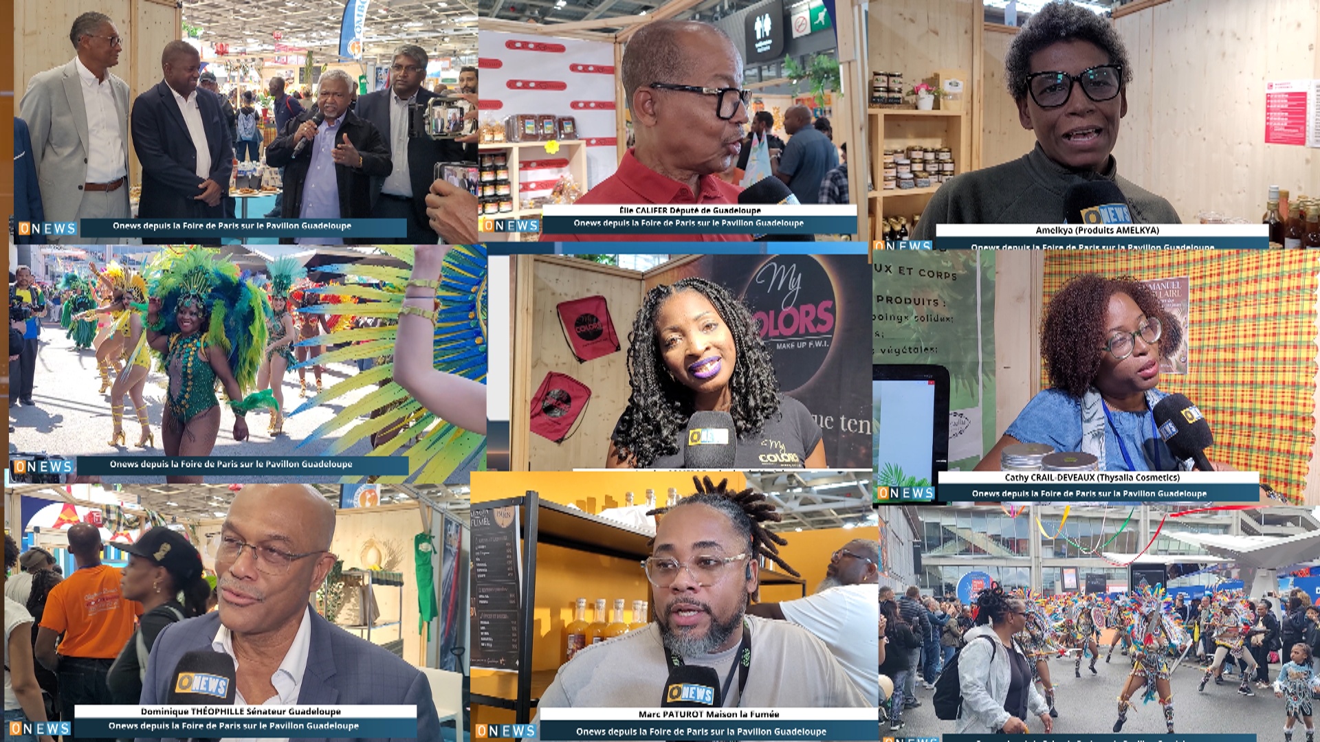 Onews depuis la Foire de Paris sur la Pavillon Guadeloupe (2ème reportage)