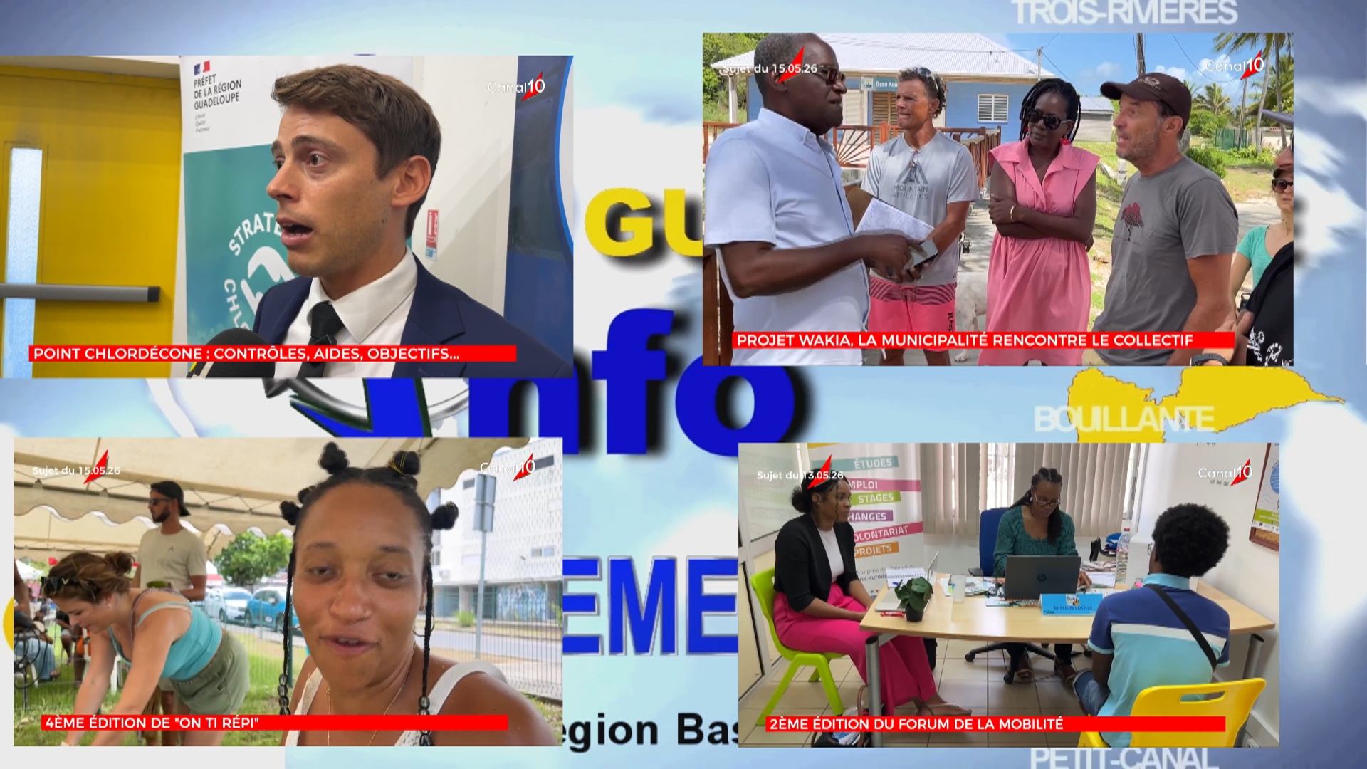 Onews Guadeloupe Jt de canal 10
