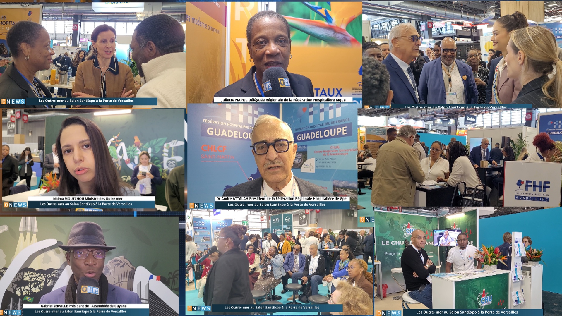 Onews. Les Outre- mer au Salon SantExpo à la Porte de Versailles