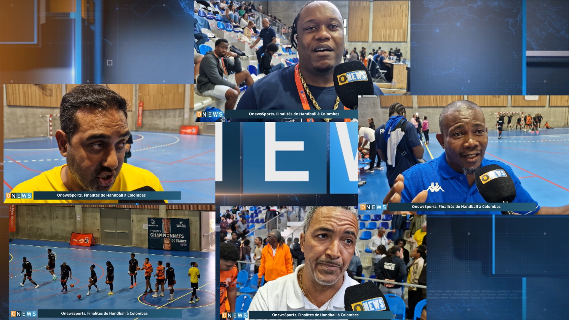 OnewsSports. Finalités de Handball à Colombes (José DOUGLAS)