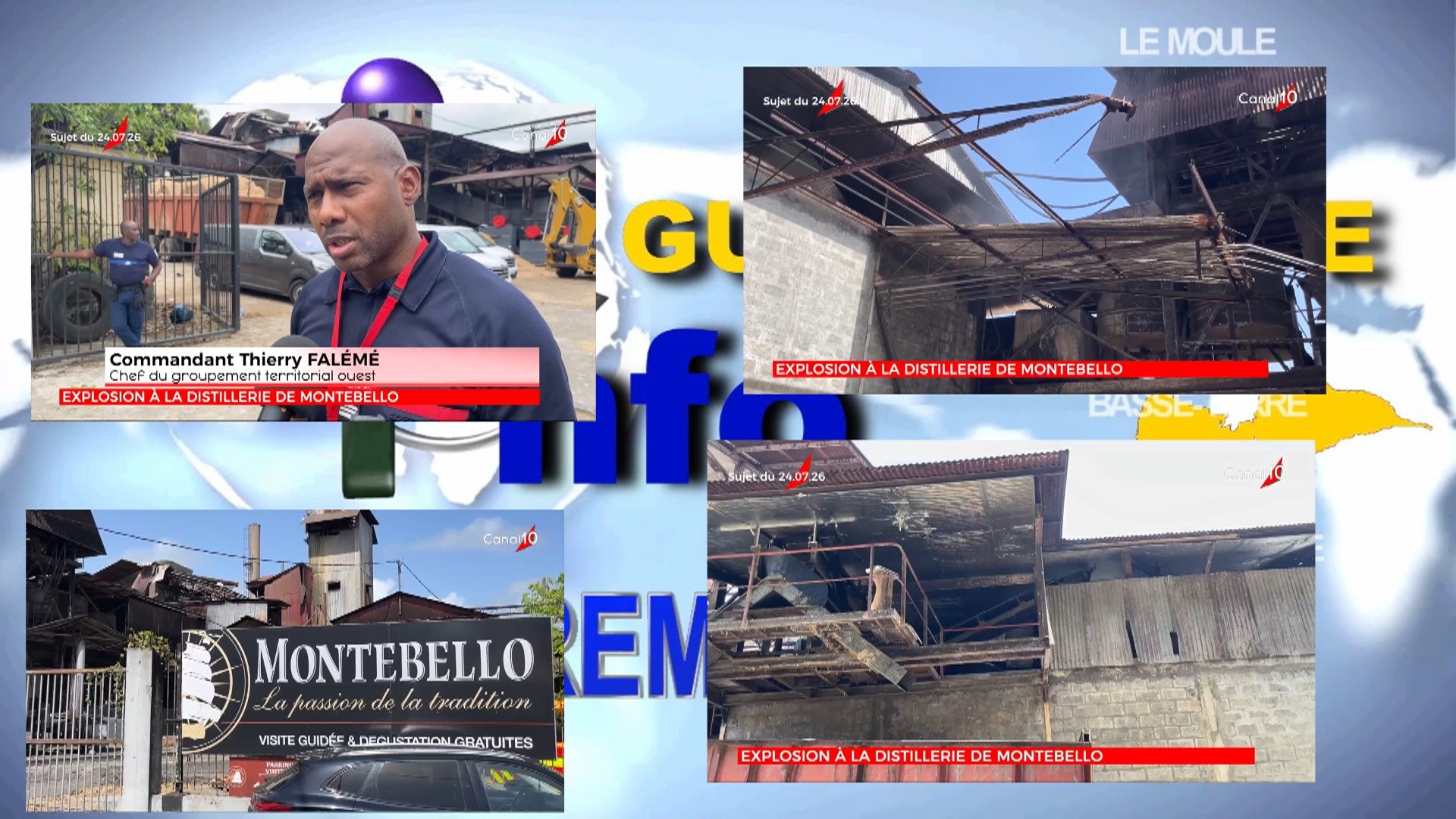 Onews Guadeloupe Jt de canal 10