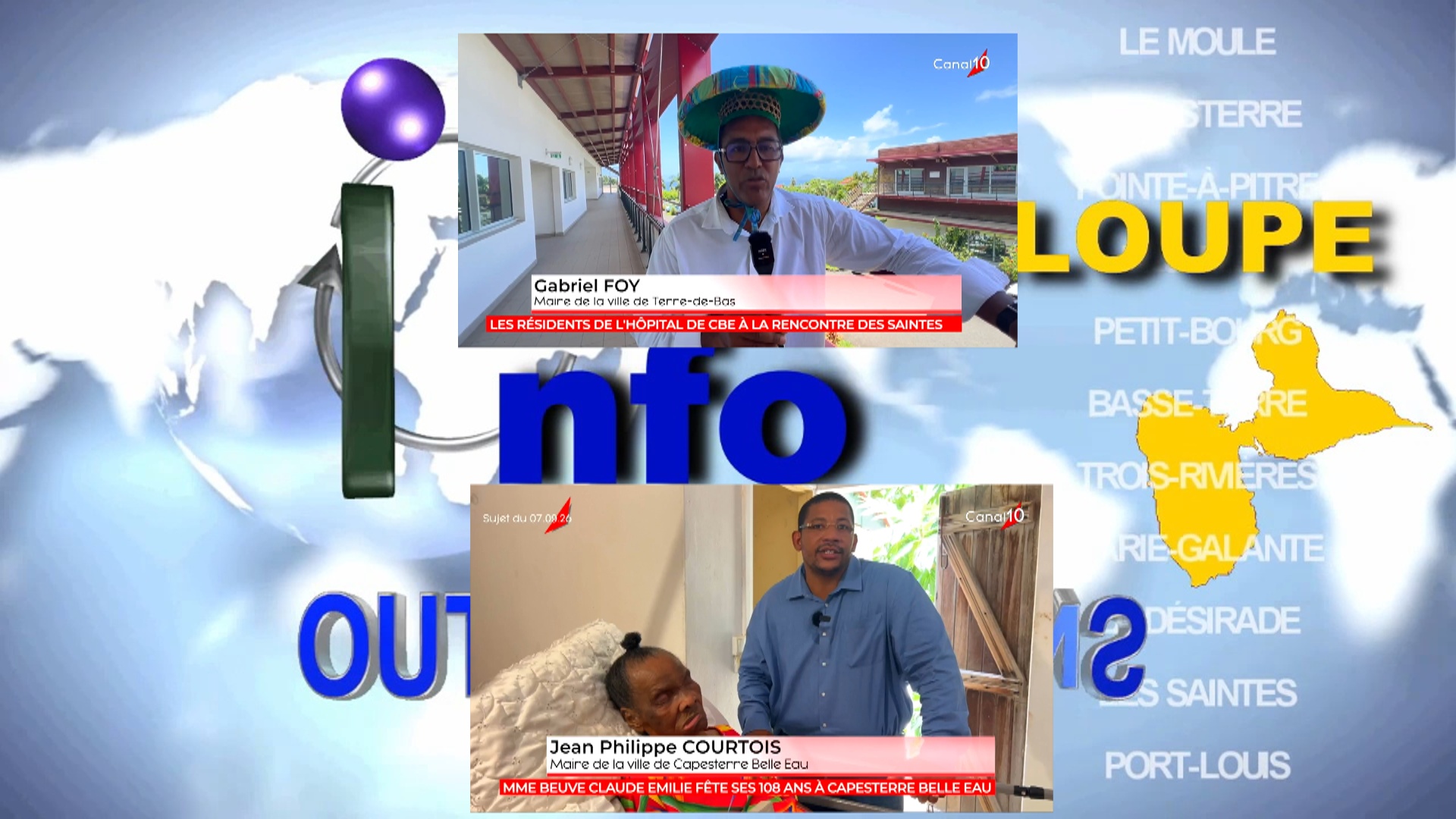 Onews Guadeloupe Jt de canal 10